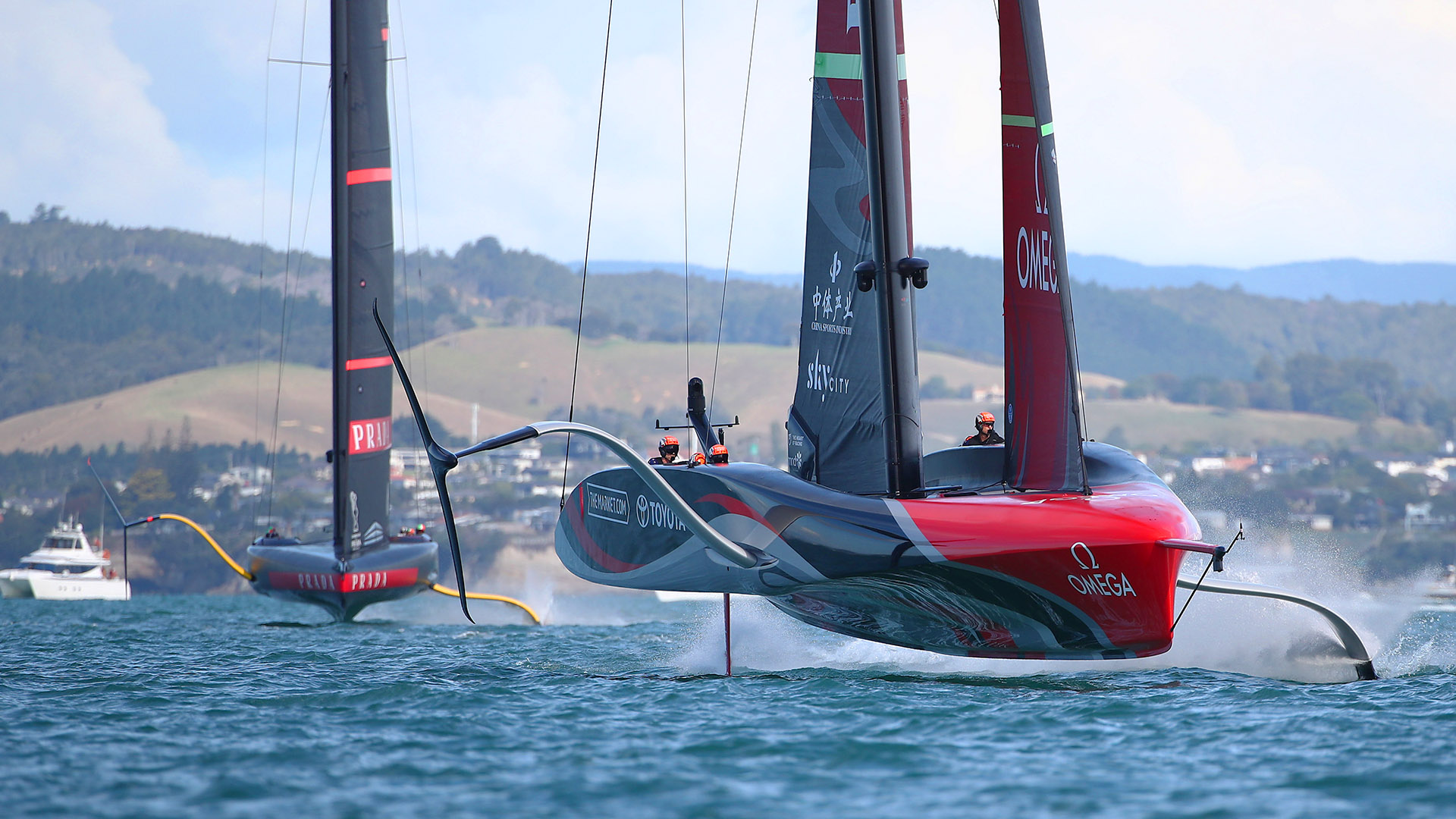 America's Cup 2021: 'It's like they're in a different boat' Team