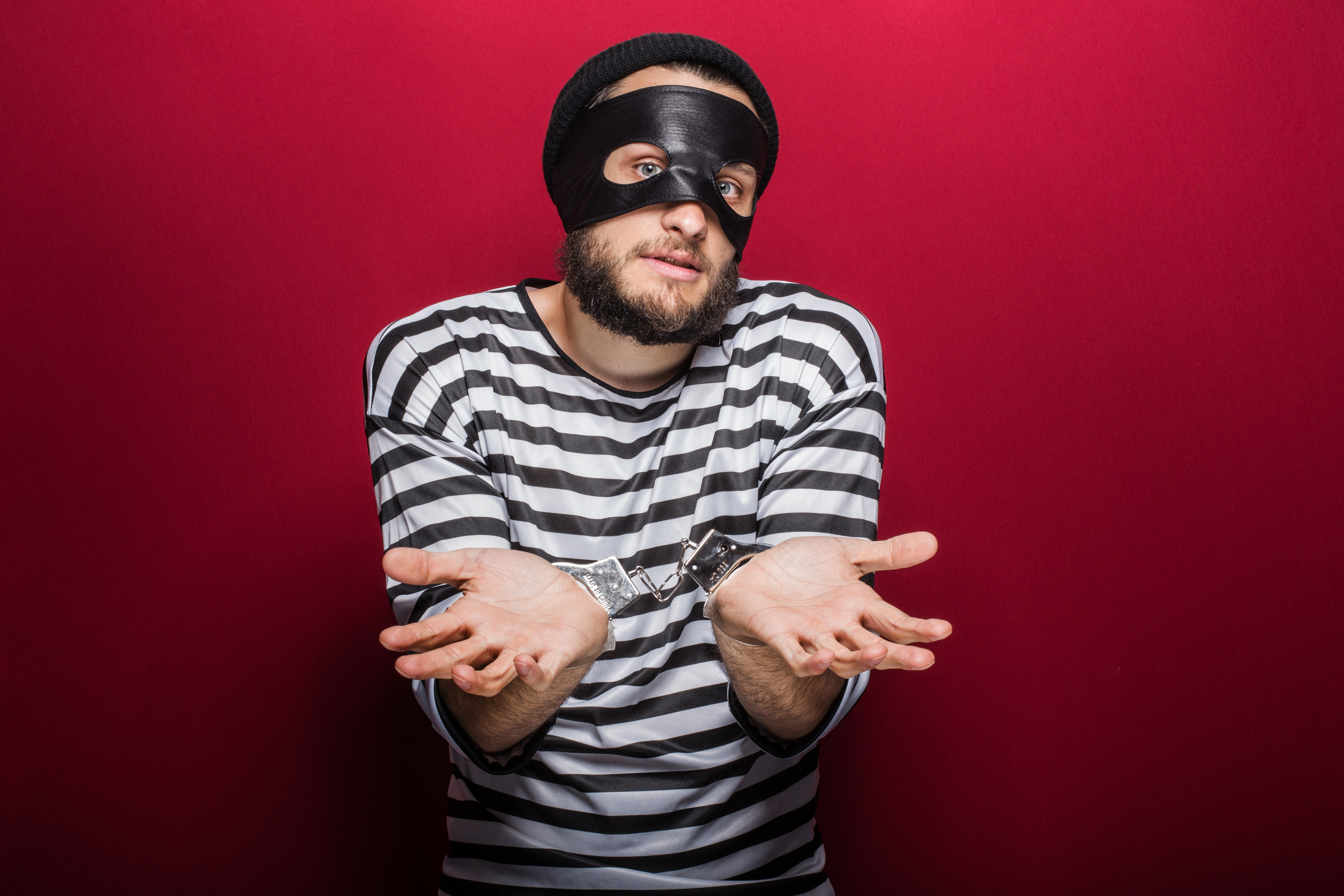 The fugitive attemped to find a disguise. NB: Disguise not pictured. Stock photo / 123RF