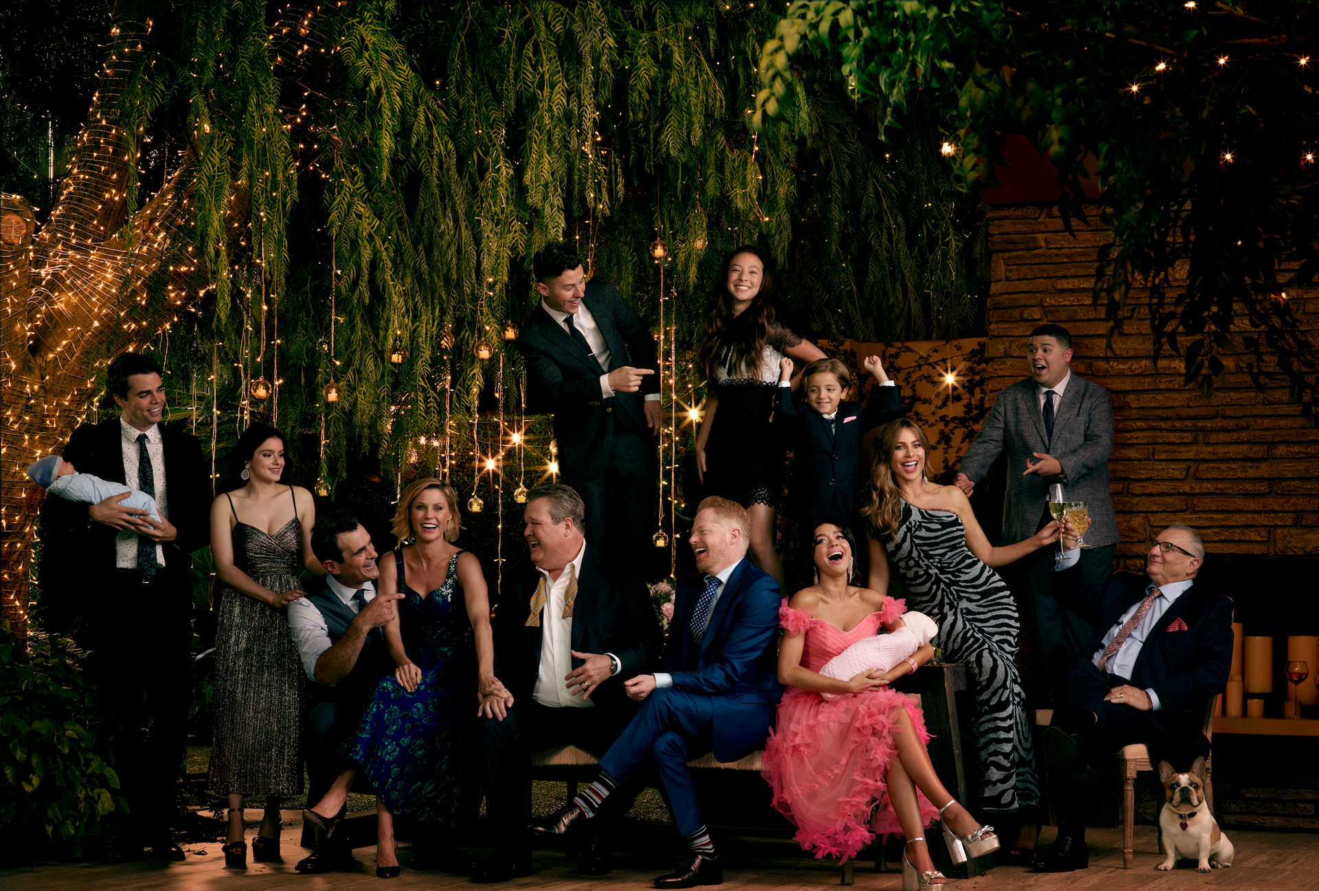 The cast of Modern Family. Promo shot for the series finale which screens on Three on April 10. Photo supplied by Three