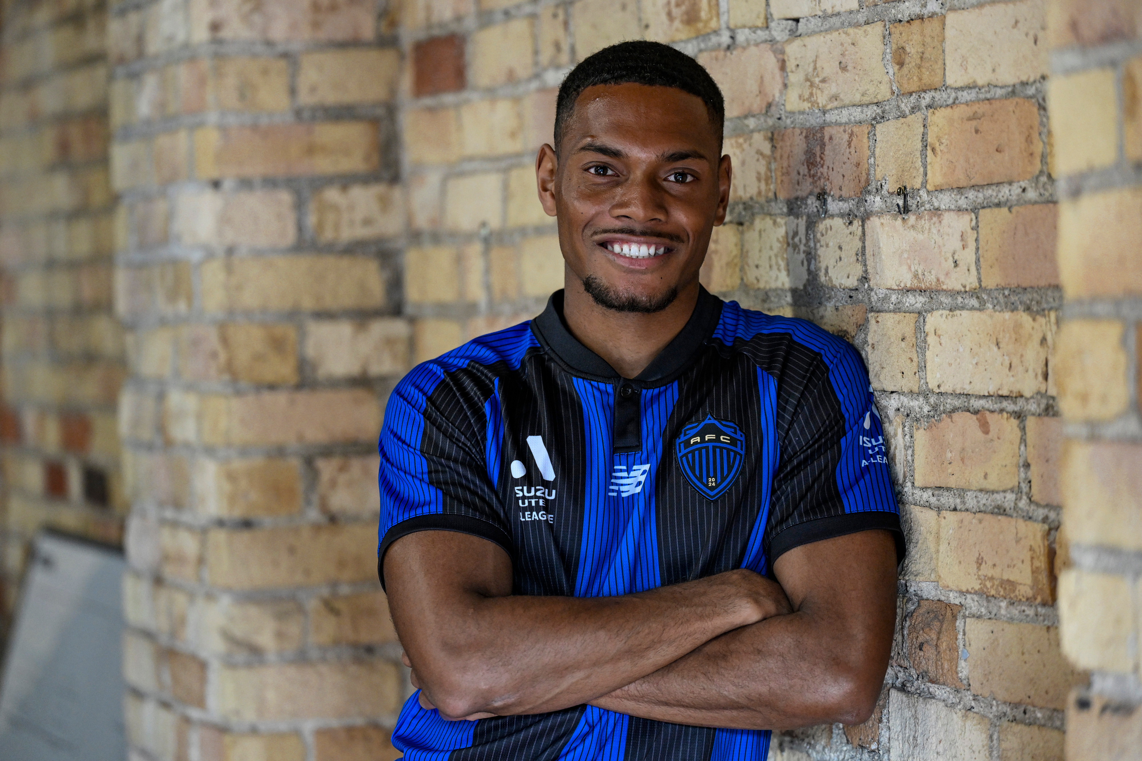 Dan Hall signs with A-League club Auckland FC. Photo / Photosport