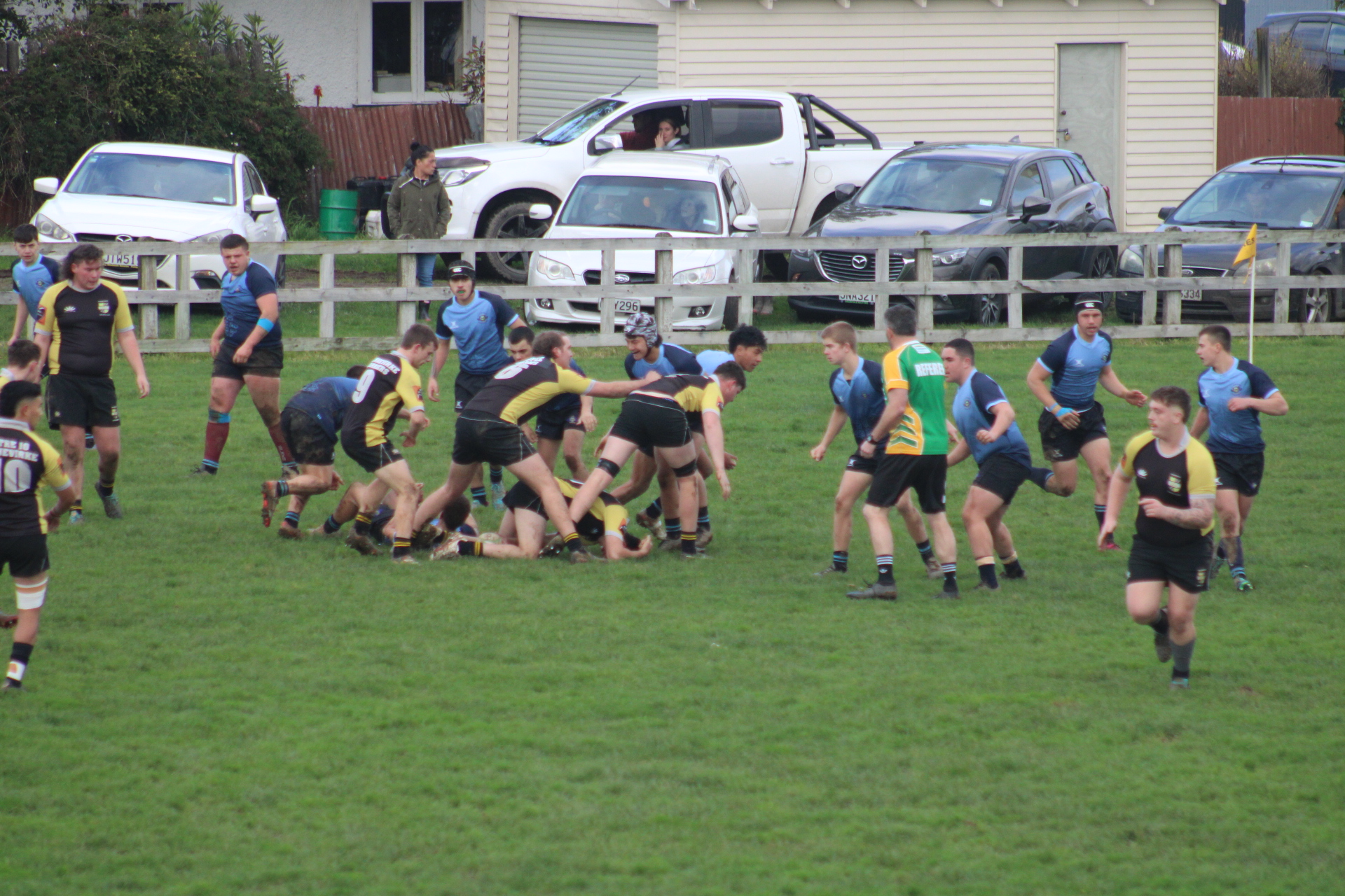 Dannevirke teens battle it out in friendly fixture on rugby field - NZ  Herald