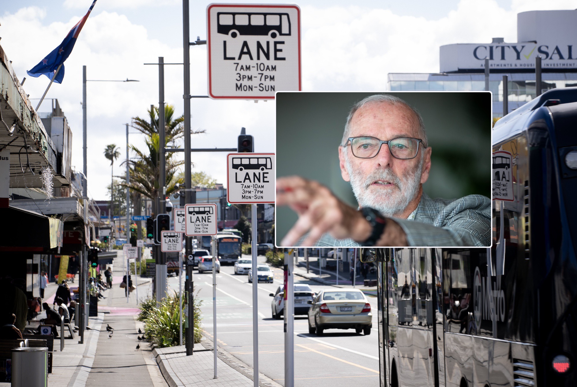 Auckland Mayor Wayne Brown had criticised AT over the changes. Photo / Dean Purcell, Michael Craig