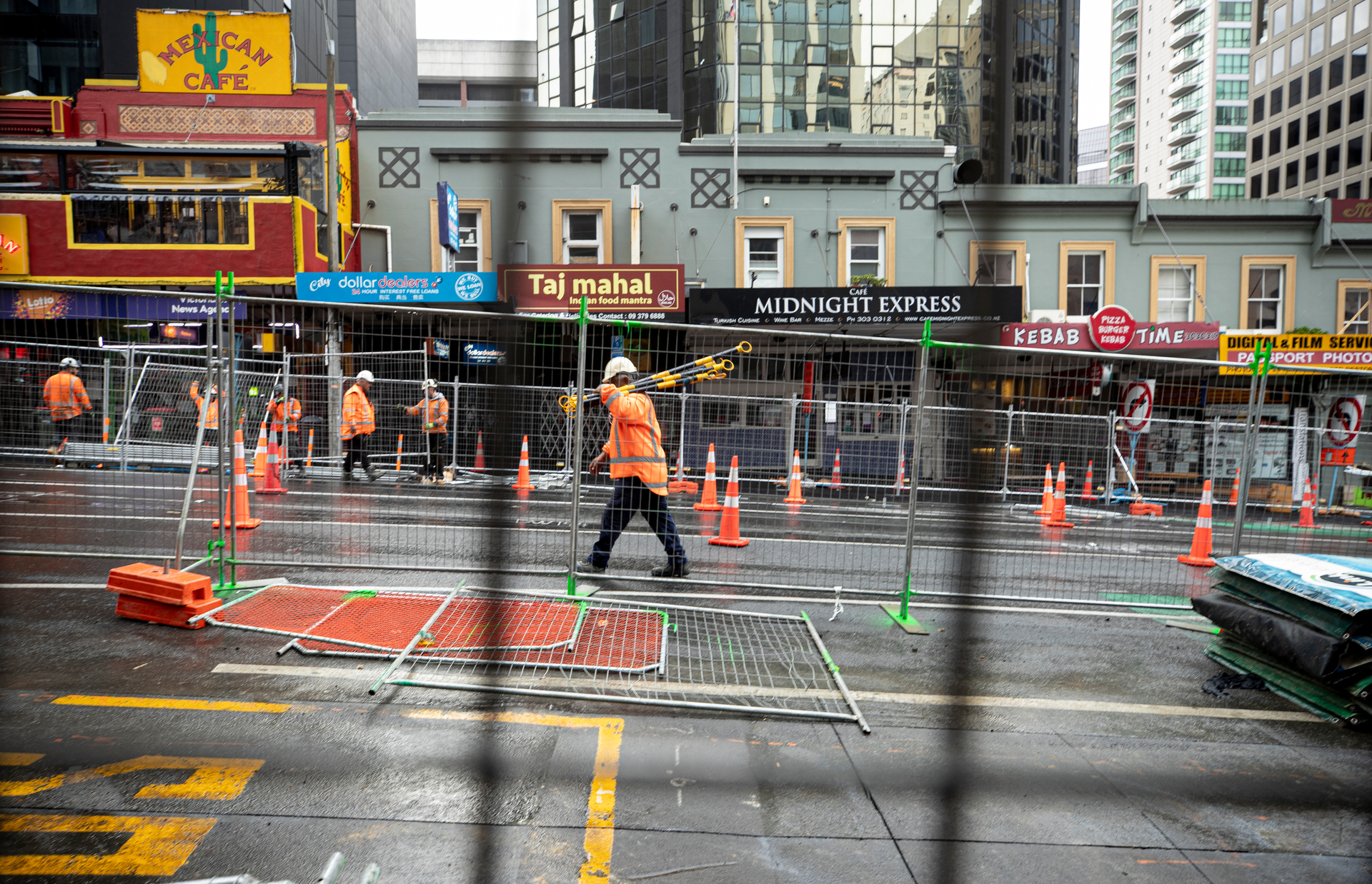 In June the intersection of Victoria and Albert Sts was closed for two years. Photo / Dean Purcell