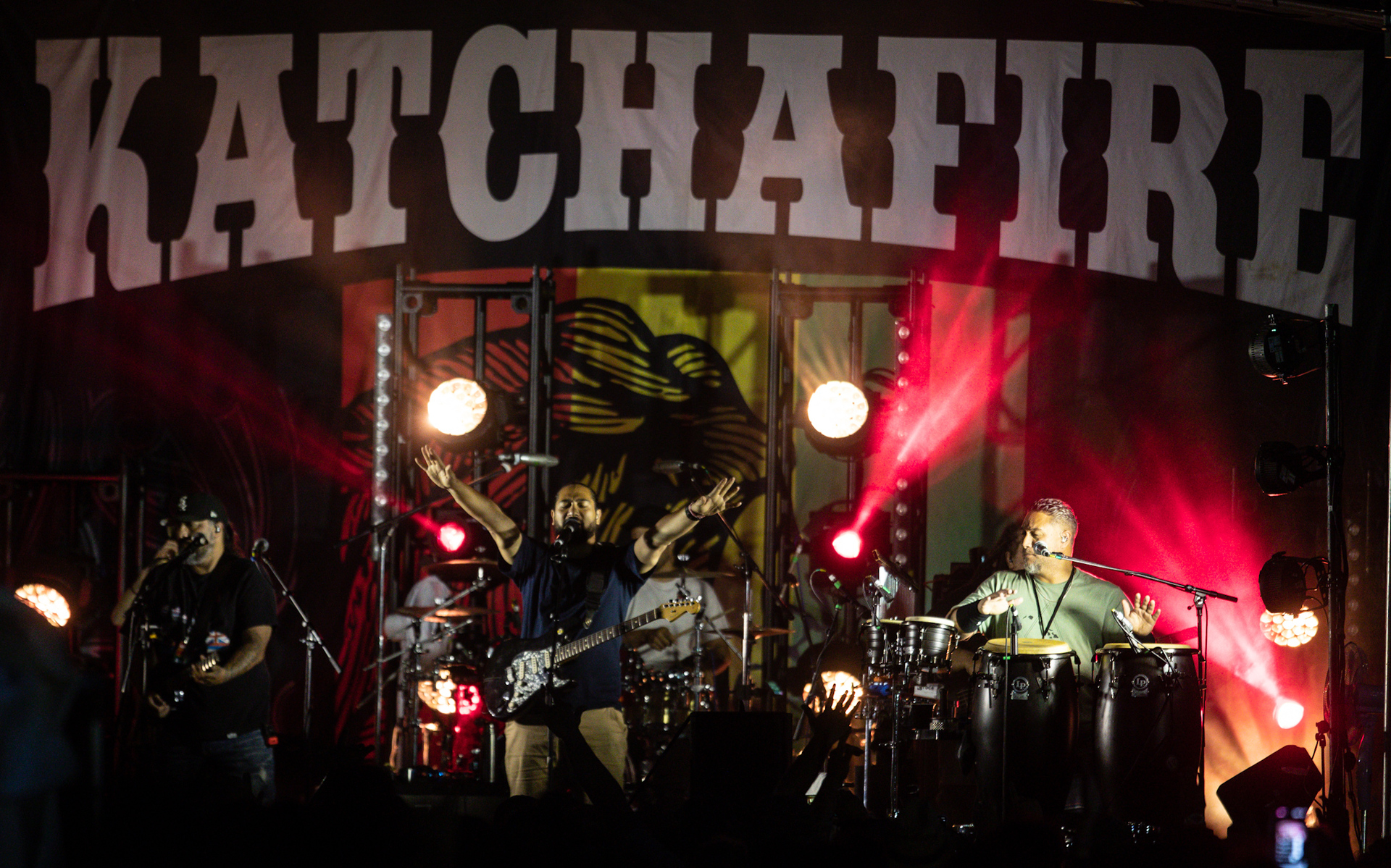 Katchafire playing in Rotorua in 2020. Photo / NZME