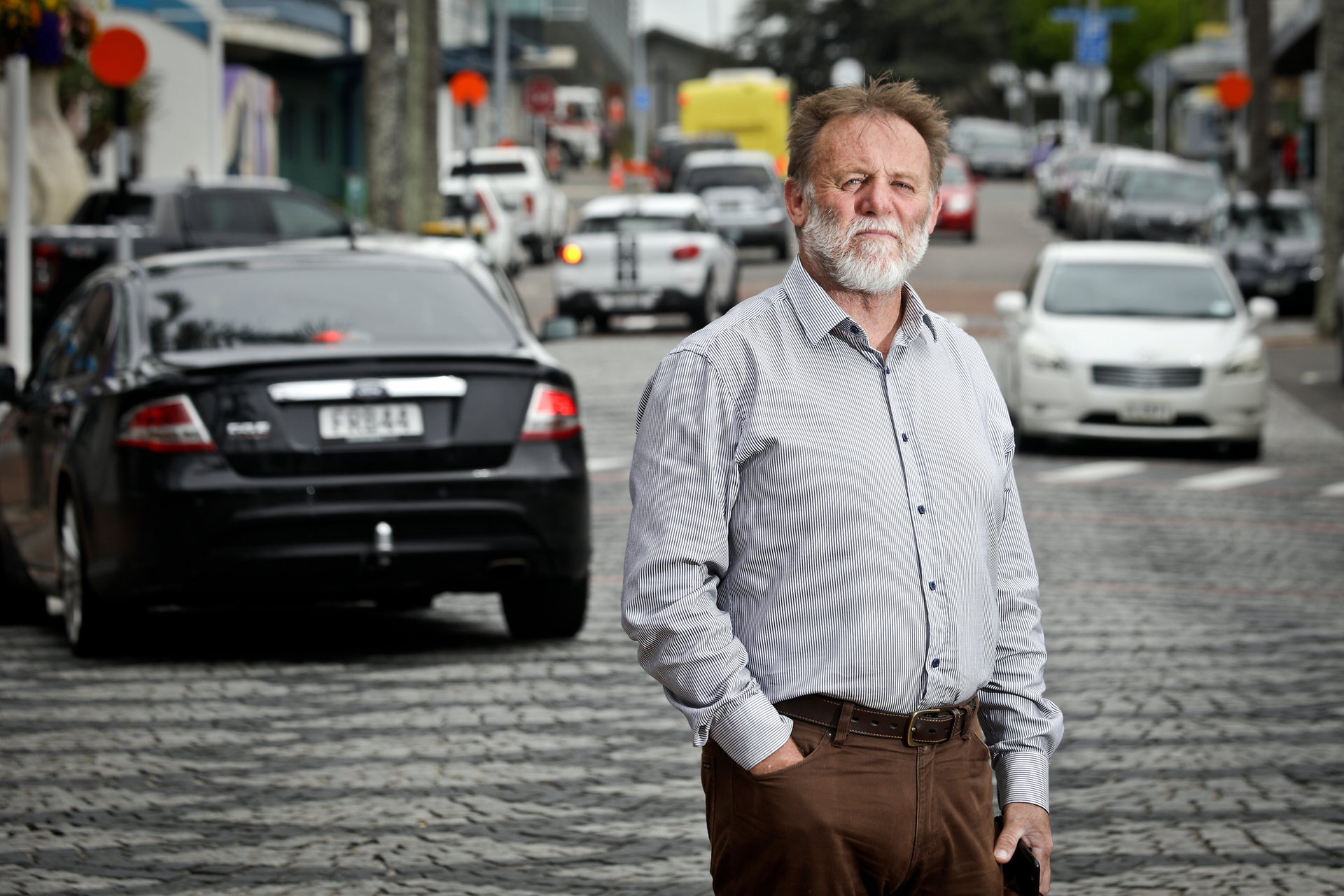 Brian Berry, chairman of Downtown Tauranga. Photo / Andrew Warner