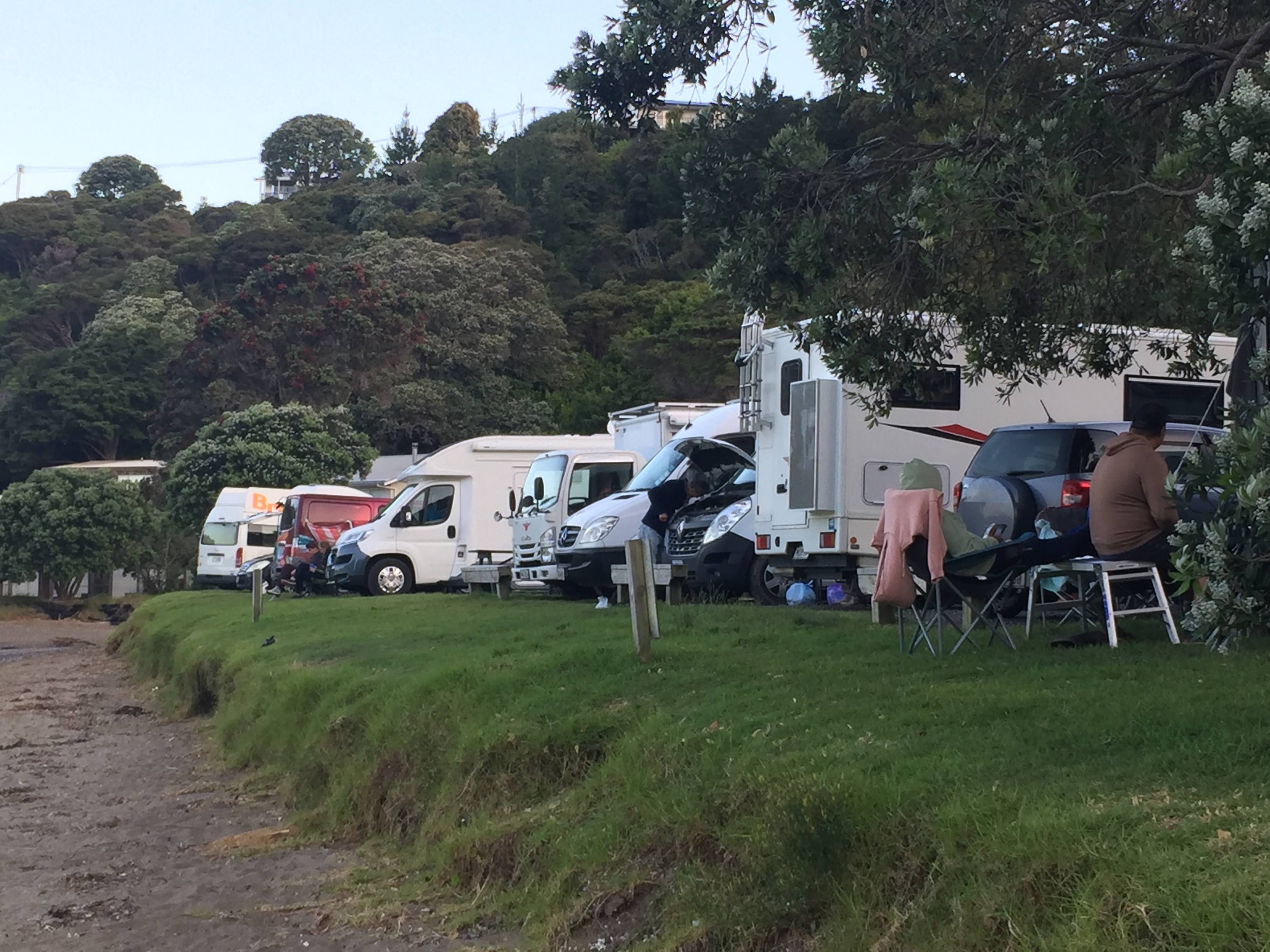 A proliferation of freedom campers at Kowharewa Bay on Northland's Tūtūkākā coast became an issue that resulted in 2021 to Whangārei District Council making changes to its 2017 Camping in Public Places Bylaw. The regulation has since been kept in check with a service funded by a government grant. However, that's set to dry up.  Photo / Susan Botting