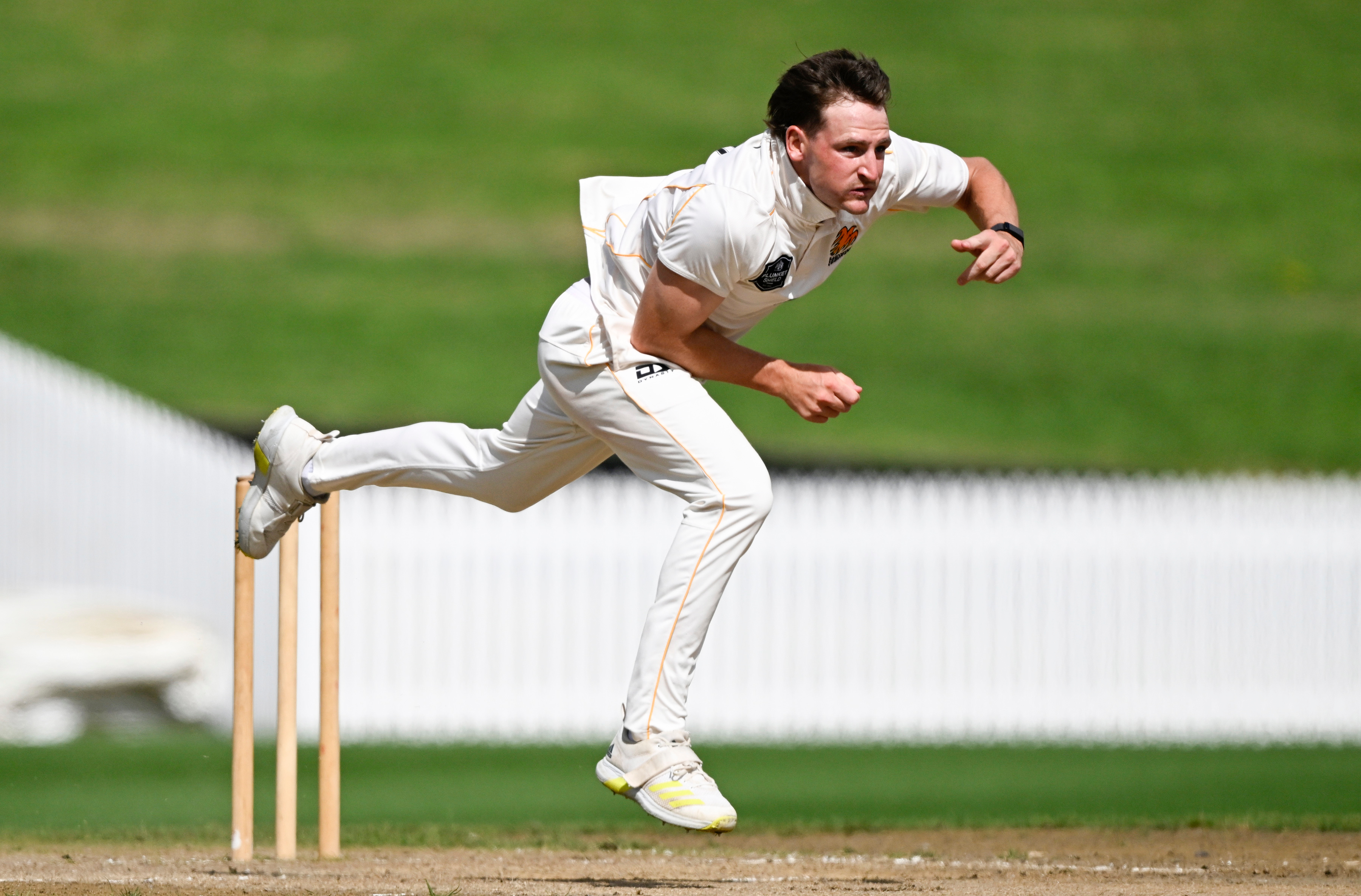 Nathan Smith in action for Wellington. Photo / Photosport
