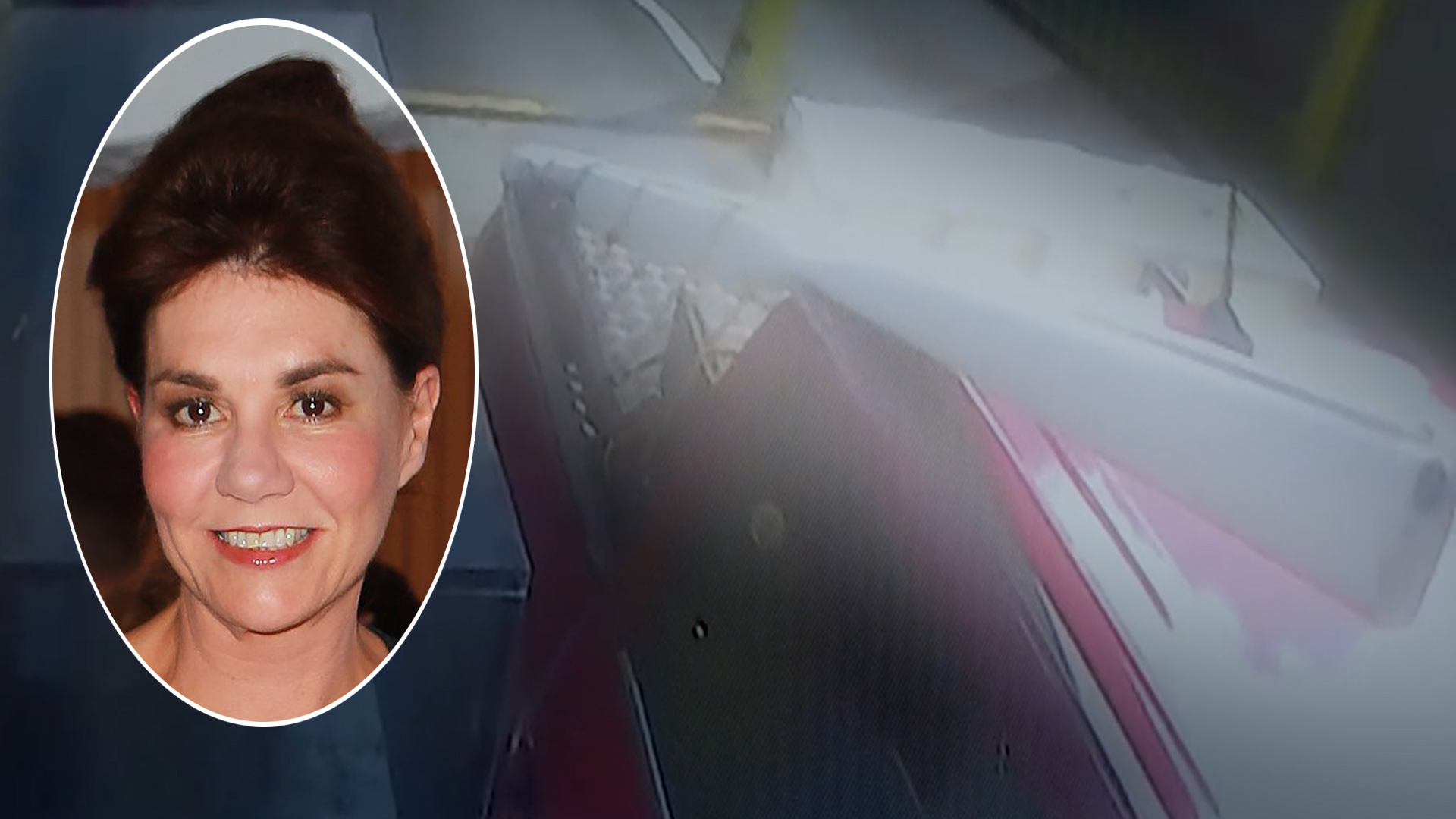 The Philip Polkinghorne jury was shown video of Pauline Hanna using orange rope to tie items to her red ute at an Auckland tip.