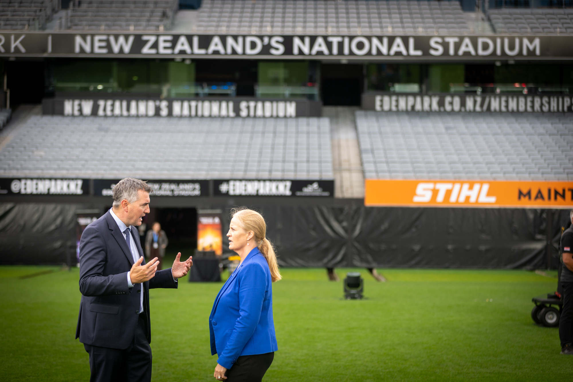 NZ Rugby is considering playing all Anzac tests in Australia due to larger stadiums and government incentives. Photo / Michael Craig