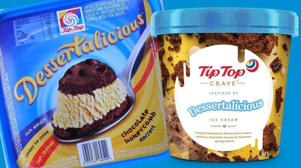 The original Dessertalicious tub alongside the 