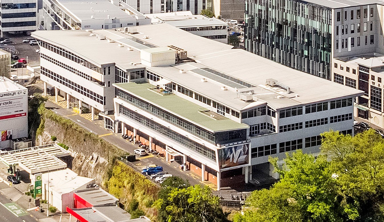 The four-storey 4841sq m offices at 35 Graham St. 