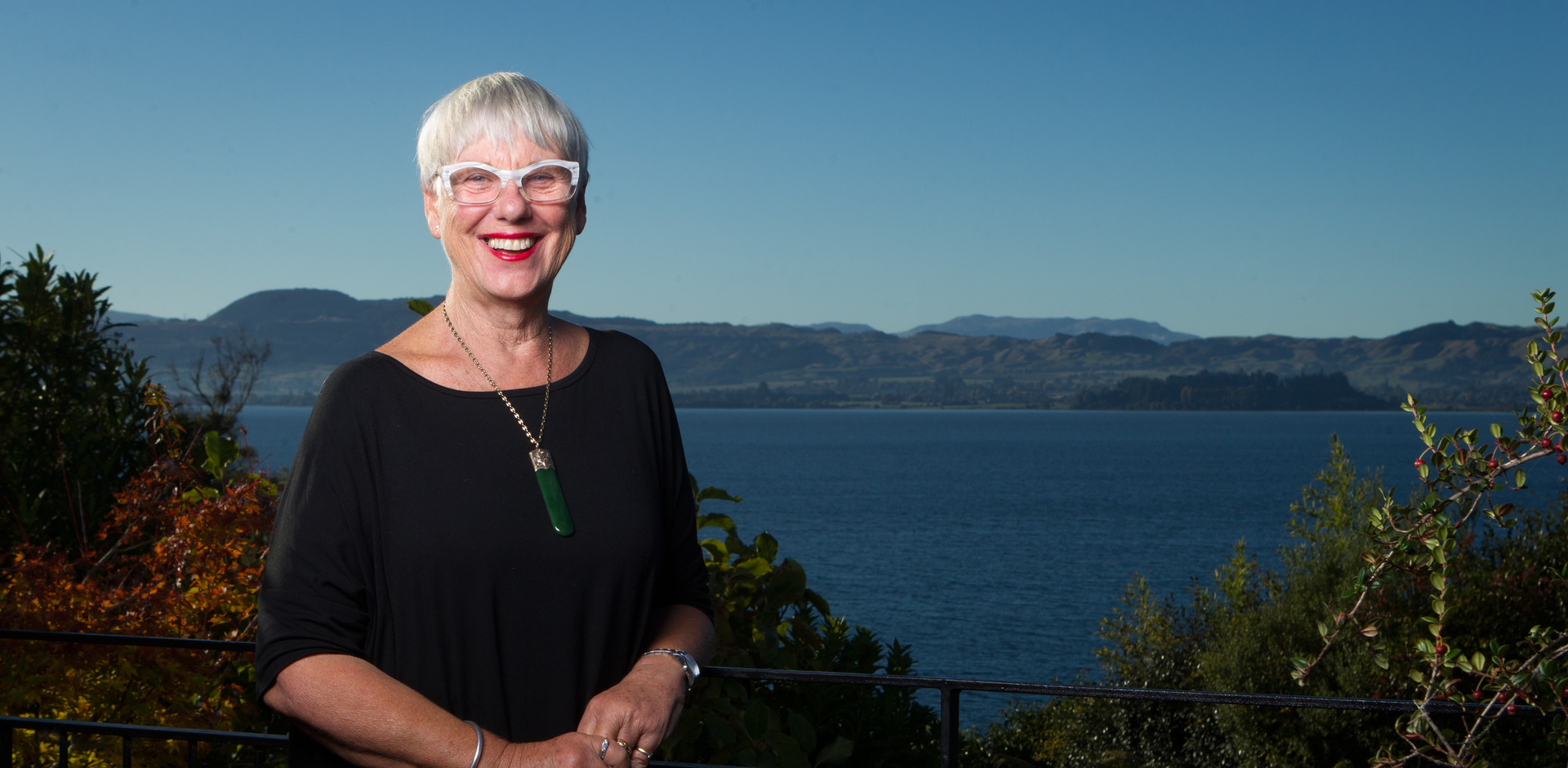Rotorua mayor Steve Chadwick at her Kawaha Point home. Photo / Stephen Parker