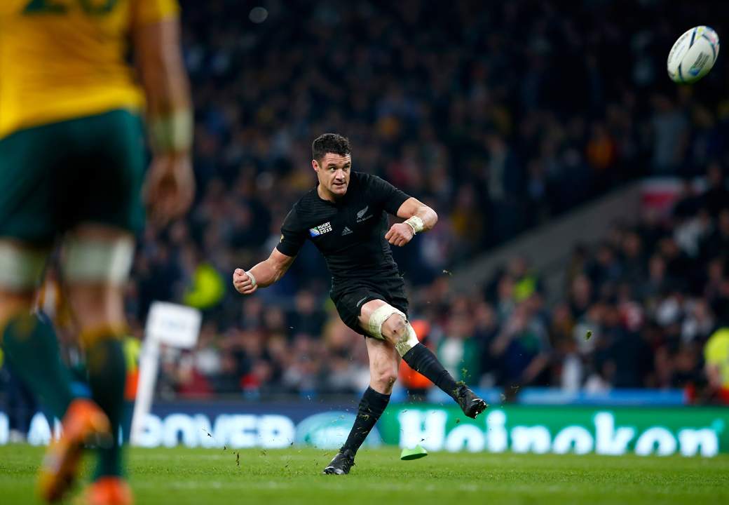 Dan Carter explains the right-footed conversion - NZ Herald