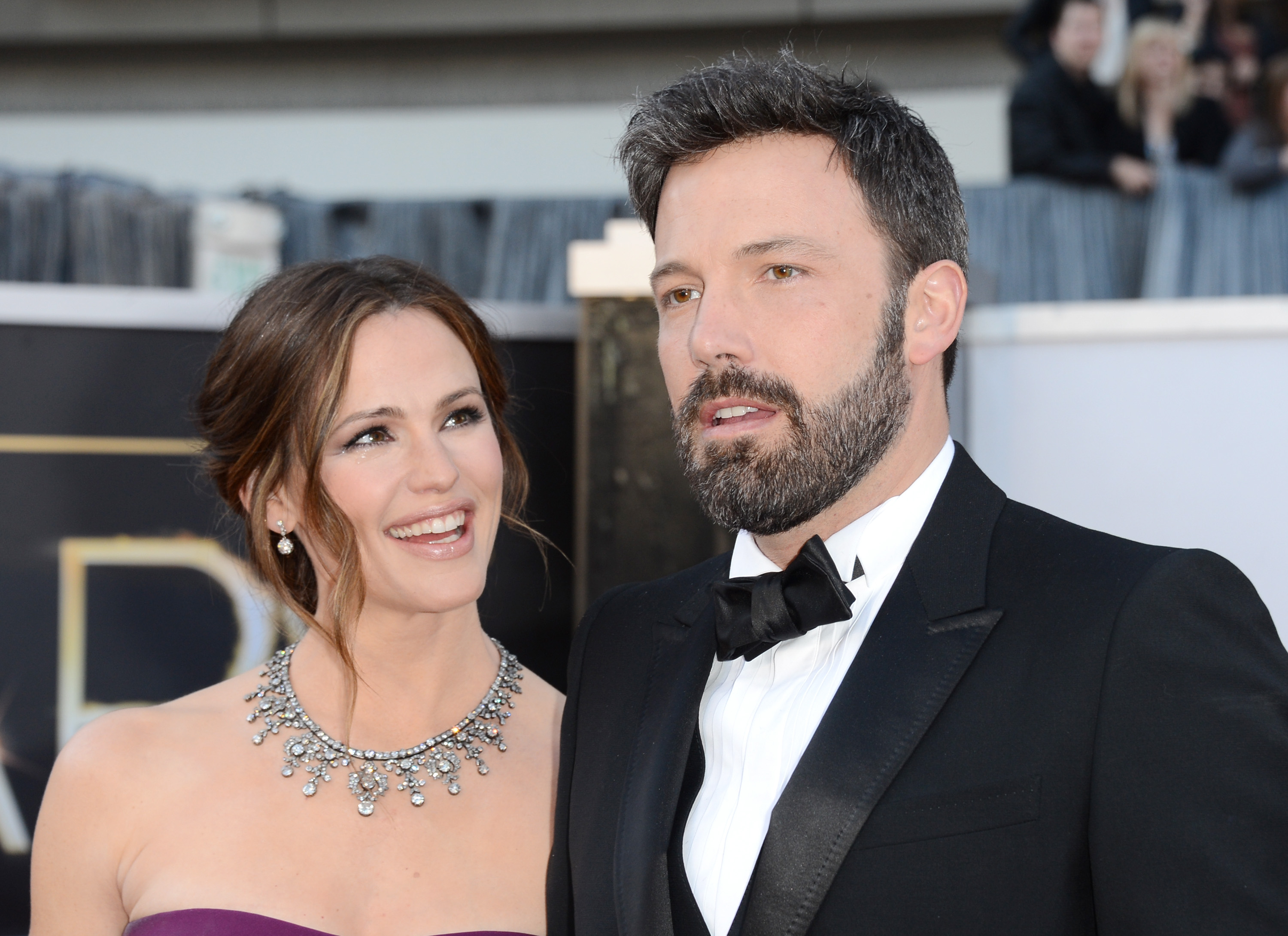 Actress Jennifer Garner and actor-director Ben Affleck arrive at the Oscars in 2013. Photo / Getty 