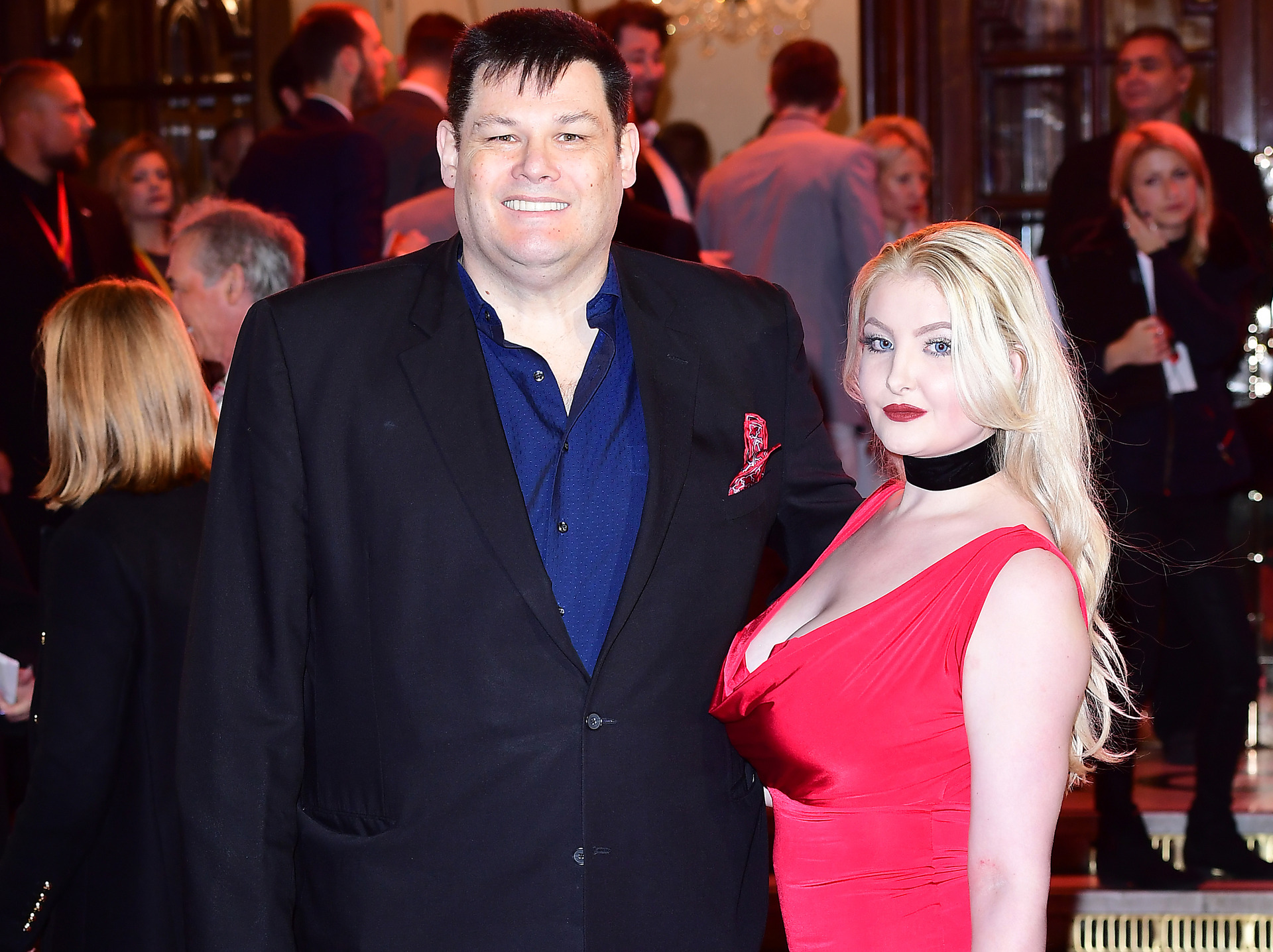 Mark Labbett and wife Katie Labbett pictured in 2017. Photo / Getty Images