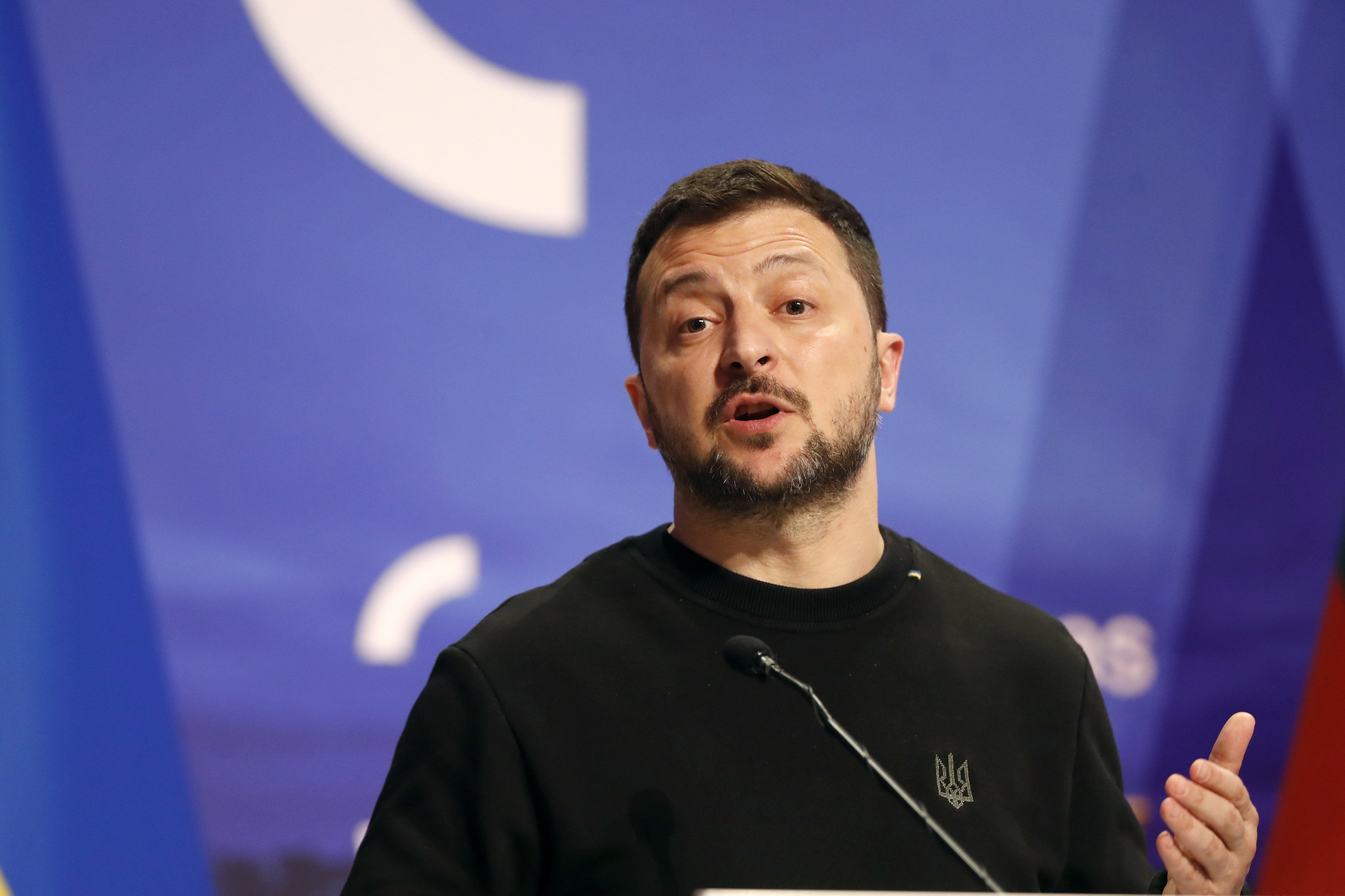 Ukraine's President Volodymyr Zelenskyy expressed his gratitude for the aid announcement with a post on X. Photo / AP
