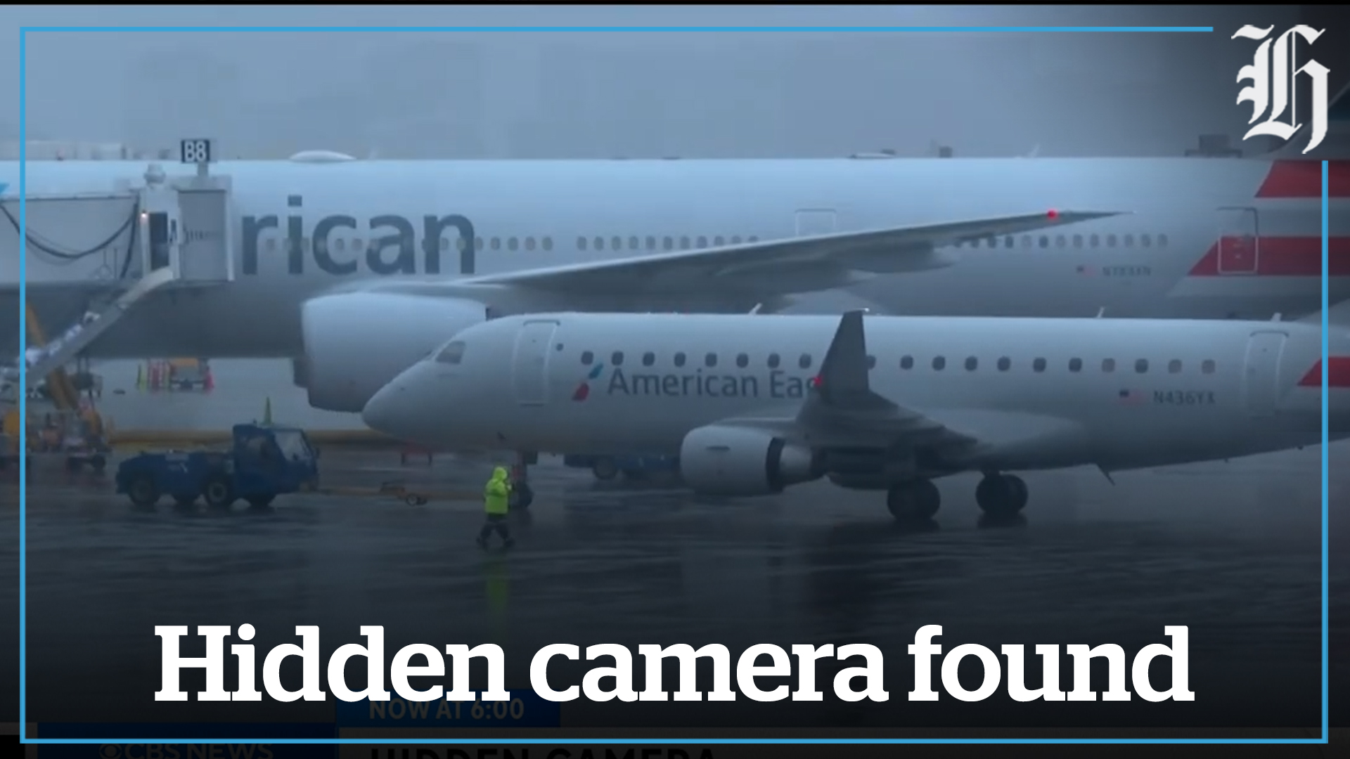 American Airlines flight allegedly had hidden camera in bathroom