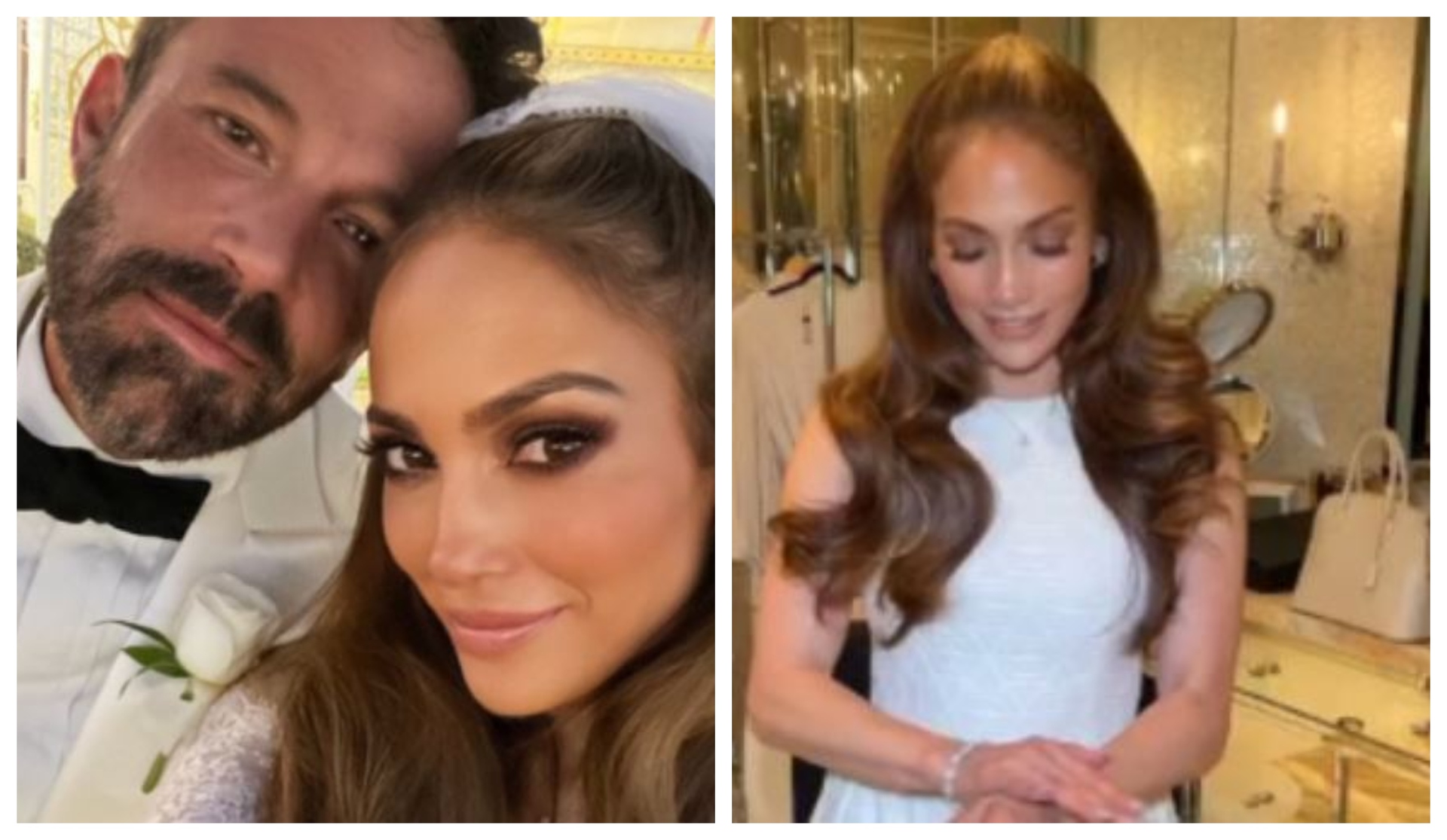 Ben Affleck and Jennifer Lopez tied the knot in 