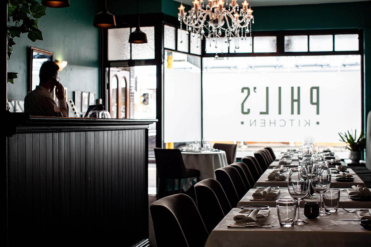 Interior of Phil's Kitchen in Kingsland. Photo / Babiche Martens