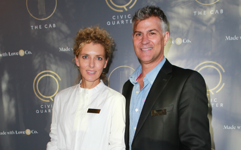 Sally Ridge and Warren Fenning. Photo / Norrie Montgomery