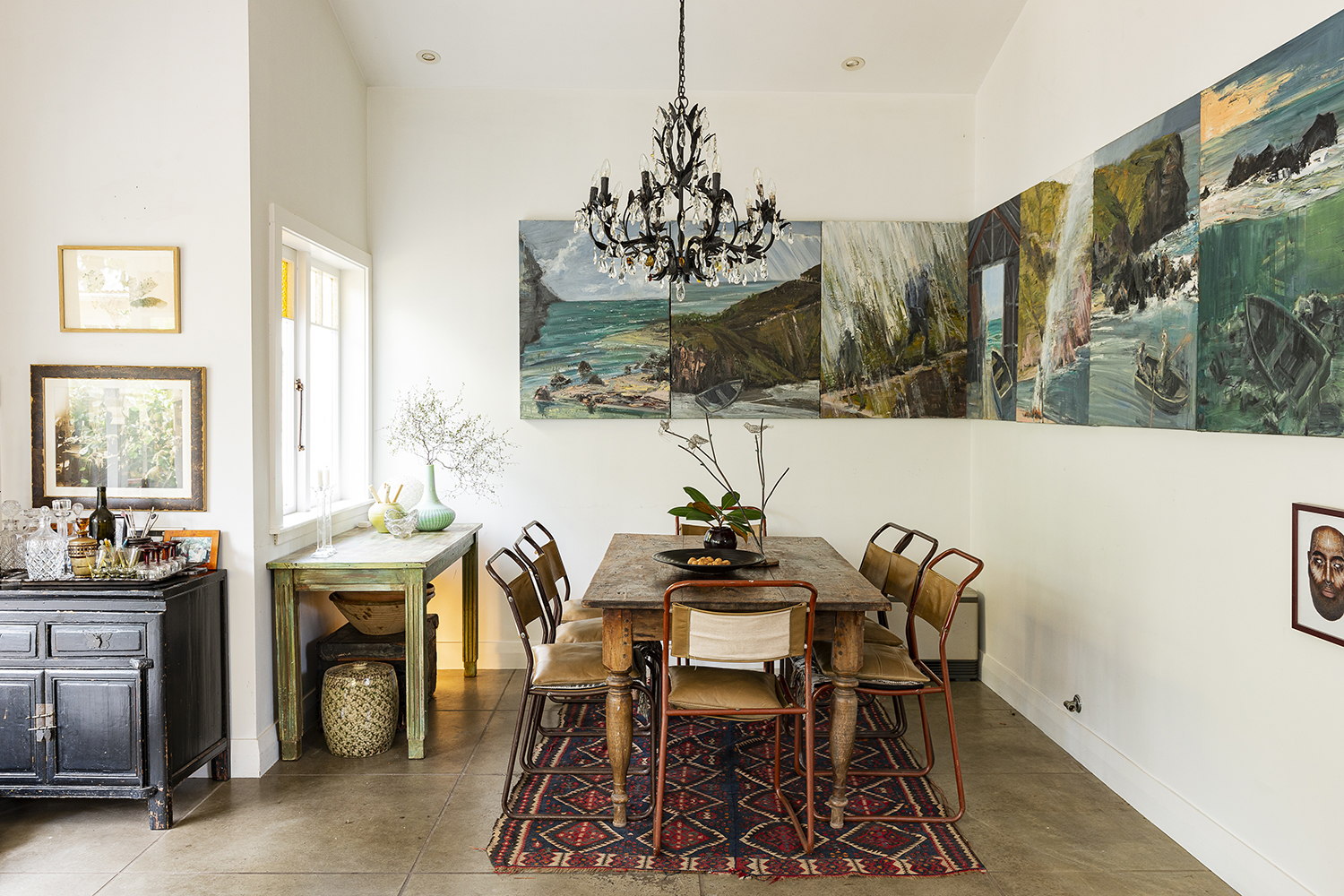Surround yourself with pieces that tell the story of your life - from mementos to art. Photo / Cave Bureau
