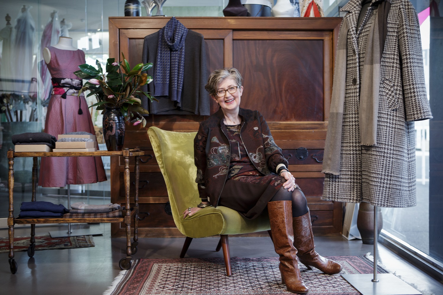 Liz Mitchell is passionate about redefining our relationship with wool. Photo / Chris Loufte