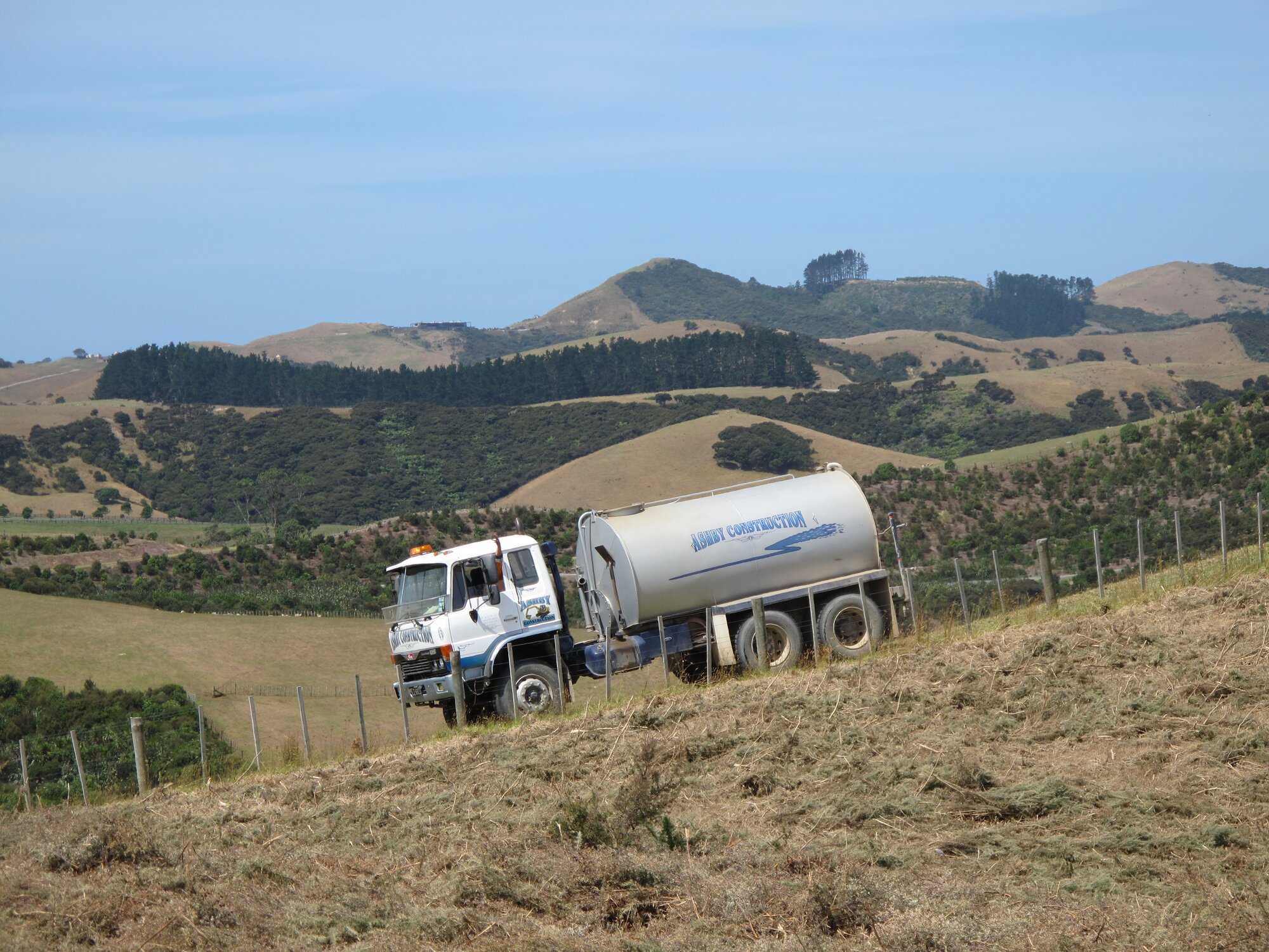 Water tankers are no longer able to use the Dargaville town supply to deliver water to farms and rural households. Photo / Peter de Graaf