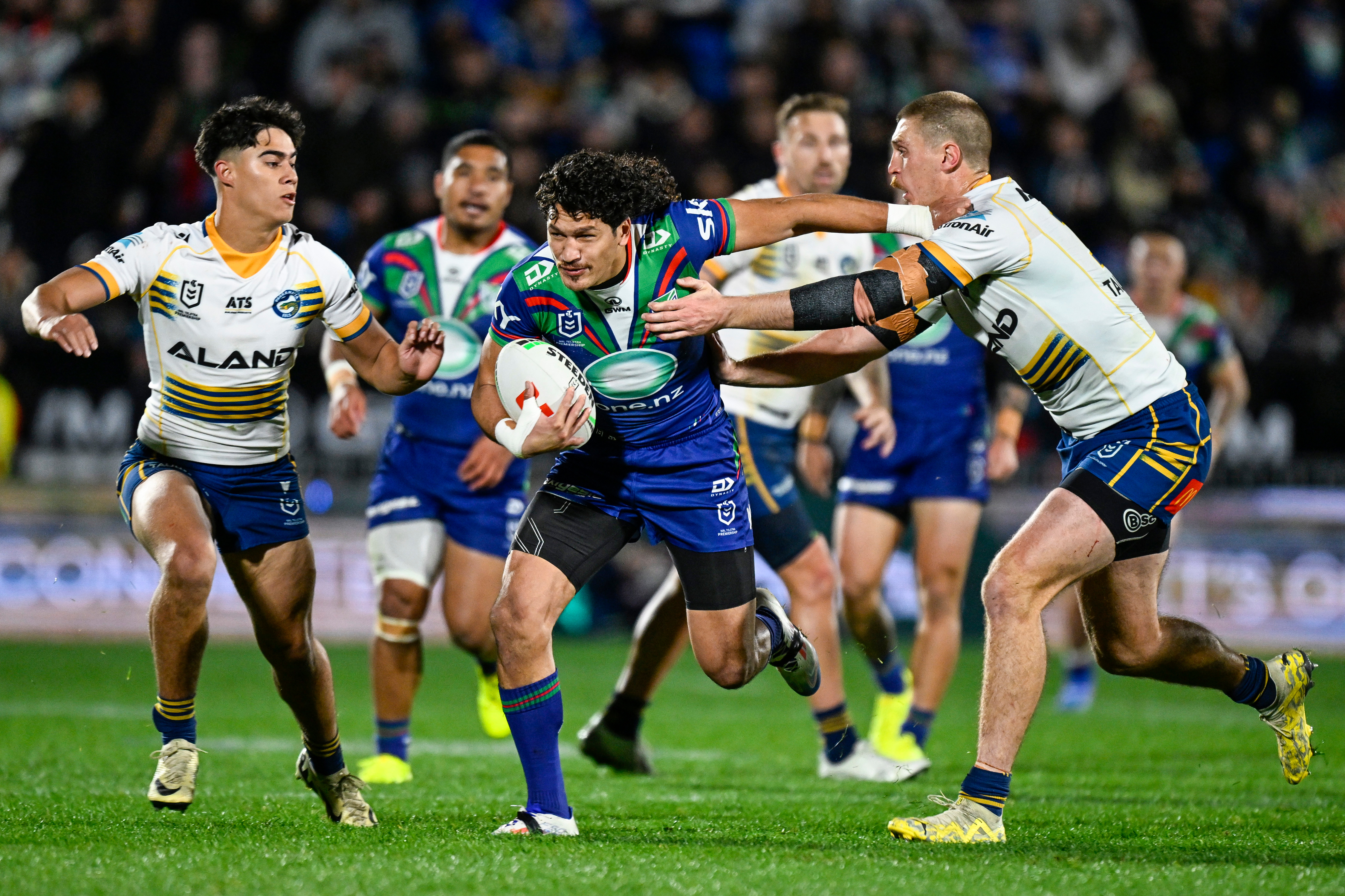 Dallin Watene-Zelezniak in action against the Parramatta Eels. Photo / Photosport
