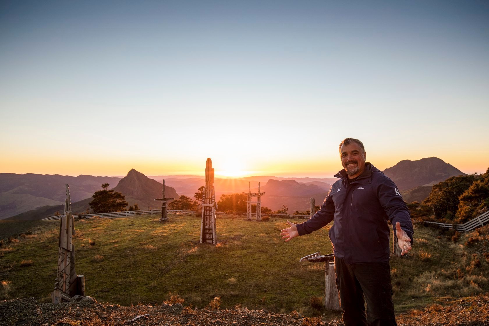 Monty Manuel, operations manager and head guide for Ngāti Pourou's Maunga Hikurangi Experience in Tairāwhiti Gisborne. Photo / Supplied