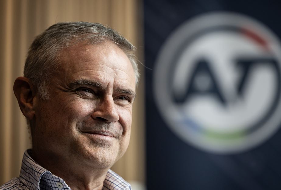 Wayne Brown and the AT board are understood to be in a stand-off about appointing a new chief executive. Dean Kimpton (pictured) is currently in the role on an 18-month contract. Photo / Jason Oxenham.