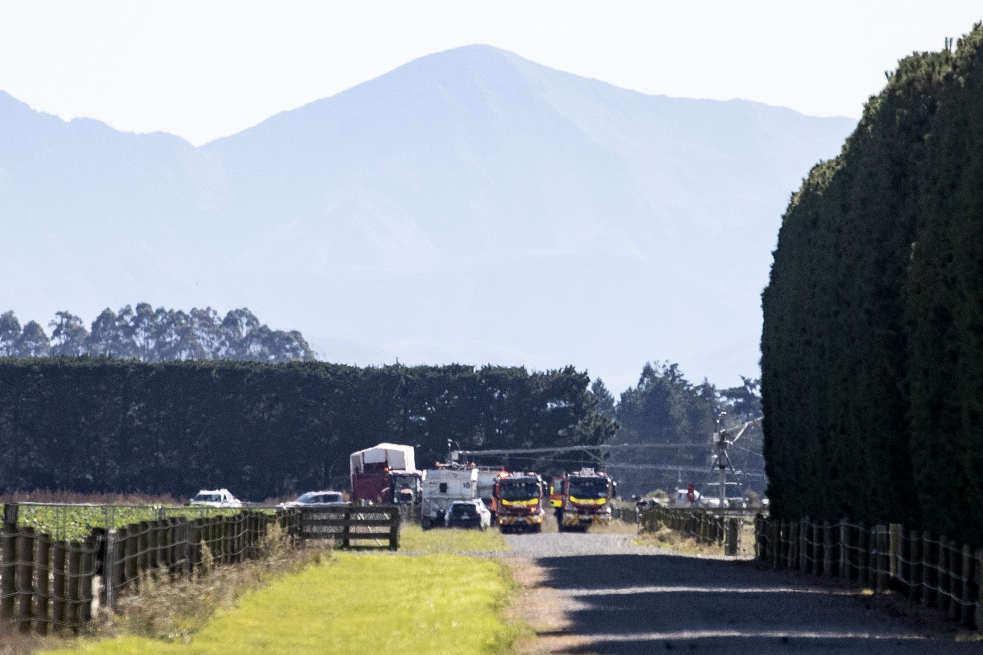 A person died following a workplace incident at a property in Newland, Ashburton District in April 2024. Photo / George Heard