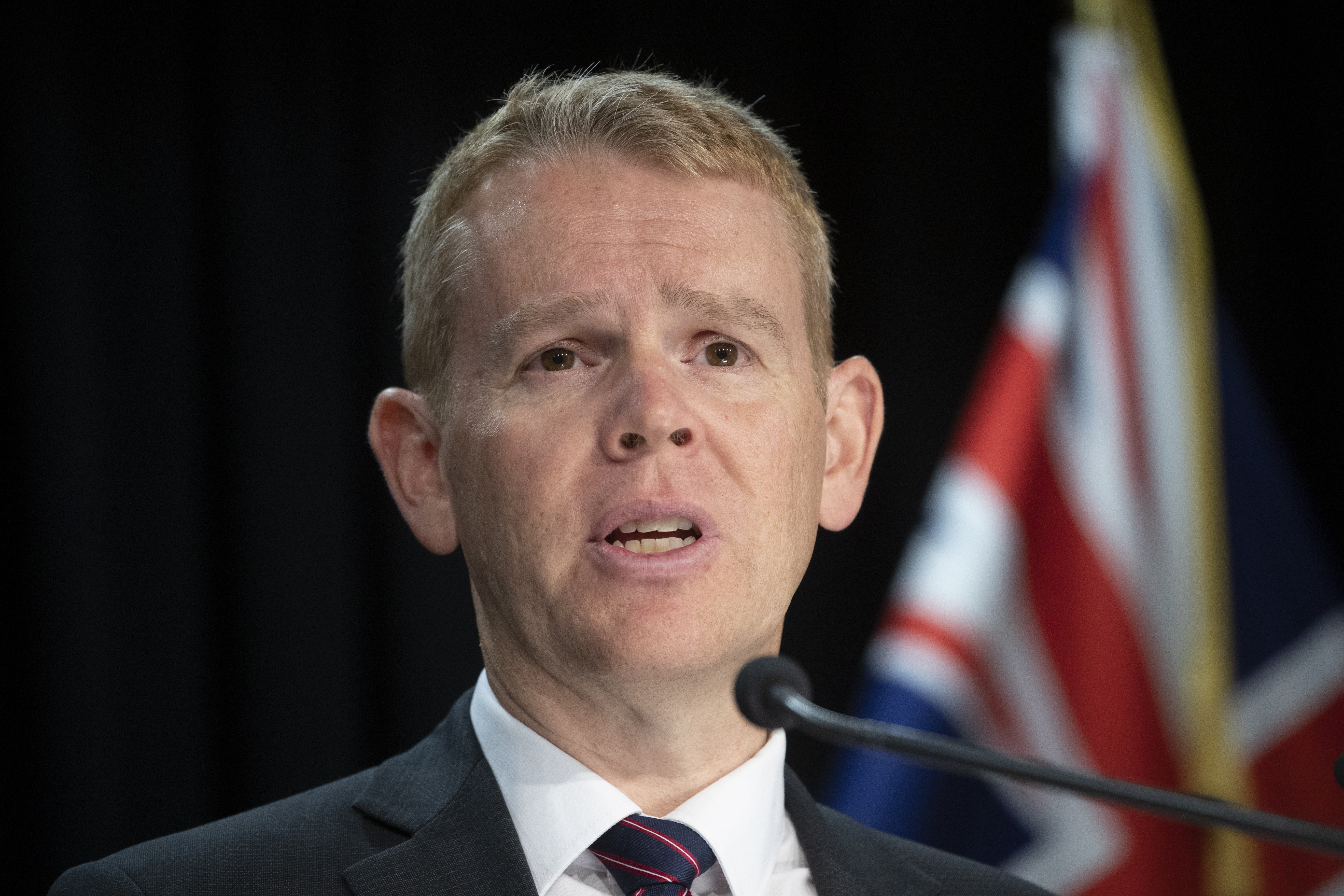 Prime Minister Chris Hipkins announced Stuart Nash would be resigning from the police portfolio. Photo / Mark Mitchell