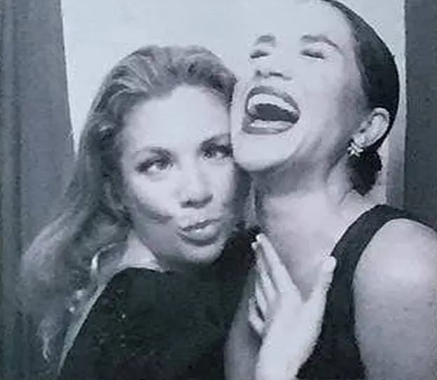 Sophie Trudeau and Meghan Markle pictured in 2016. Photo / Instagram