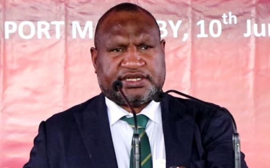 PNG's Prime Minister James Marape. Photo / PNG PM Media