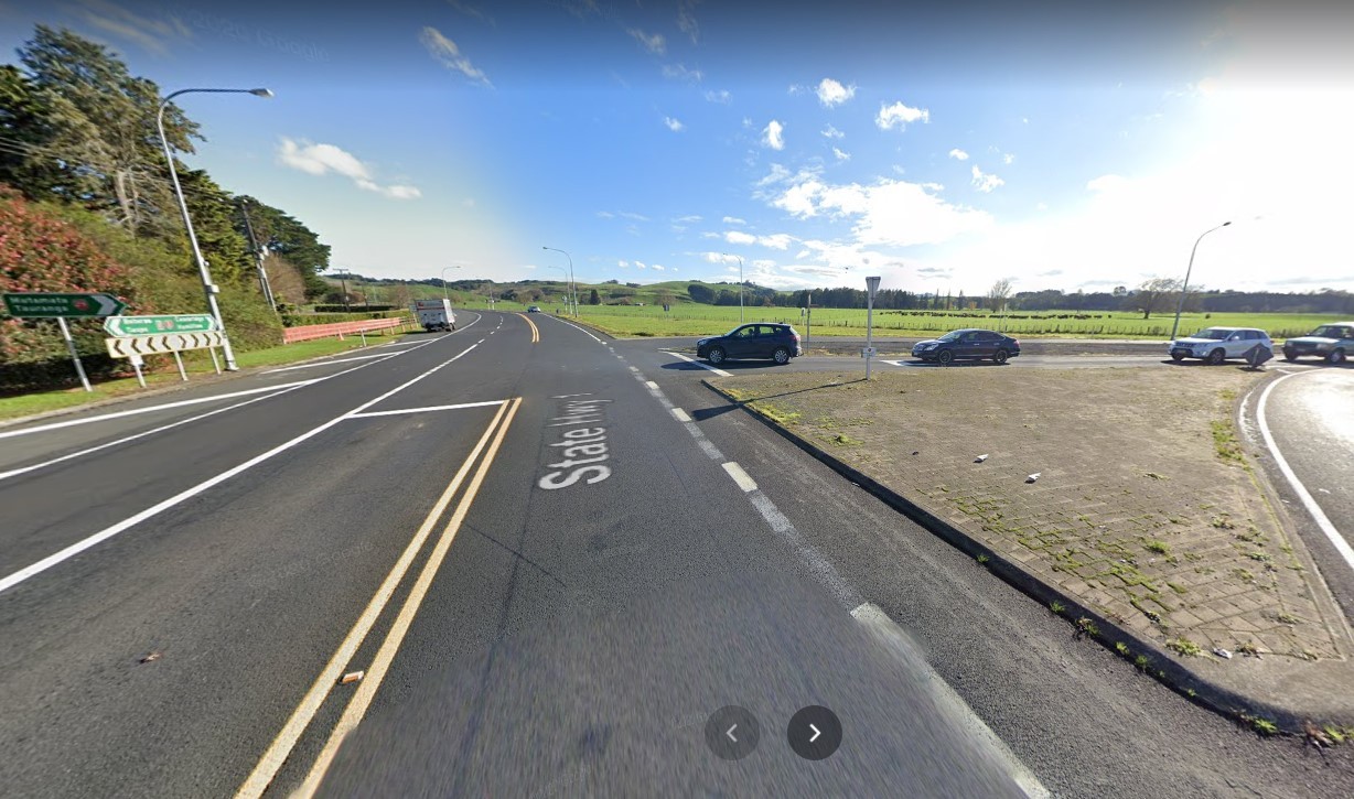 Intersection of State Highway 1 and State Highway 29 at Piarere. Photo / Google Maps