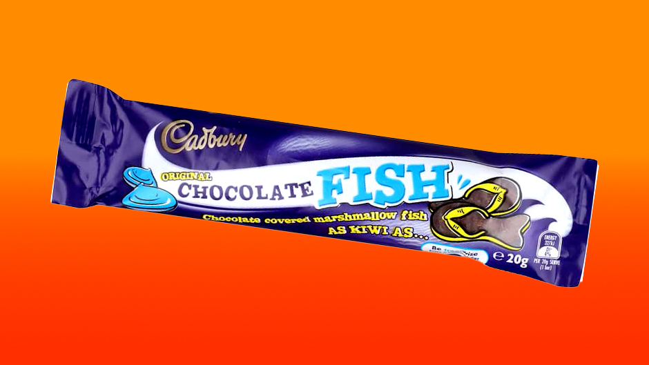 Cadbury says it made the decision last year to end production of it's beloved Chocolate Fish. Photo / Woolworths. Illustration / NZ Herald