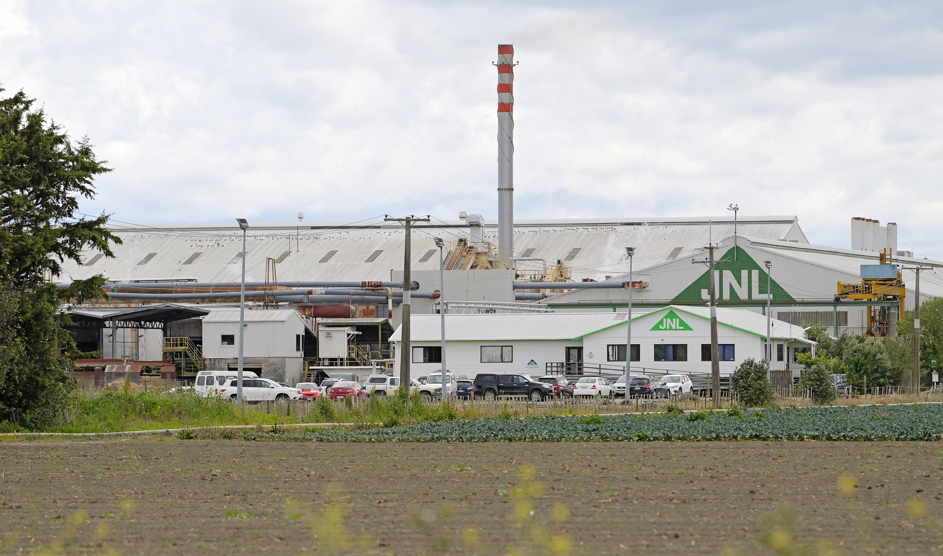 Juken NZ’s Gisborne mill in MacDonald Road, Matawhero. The company’s owners say demand for the mill’s products has declined, and the 29-year-old plant needs significant investment.
Picture by Liam Clayton