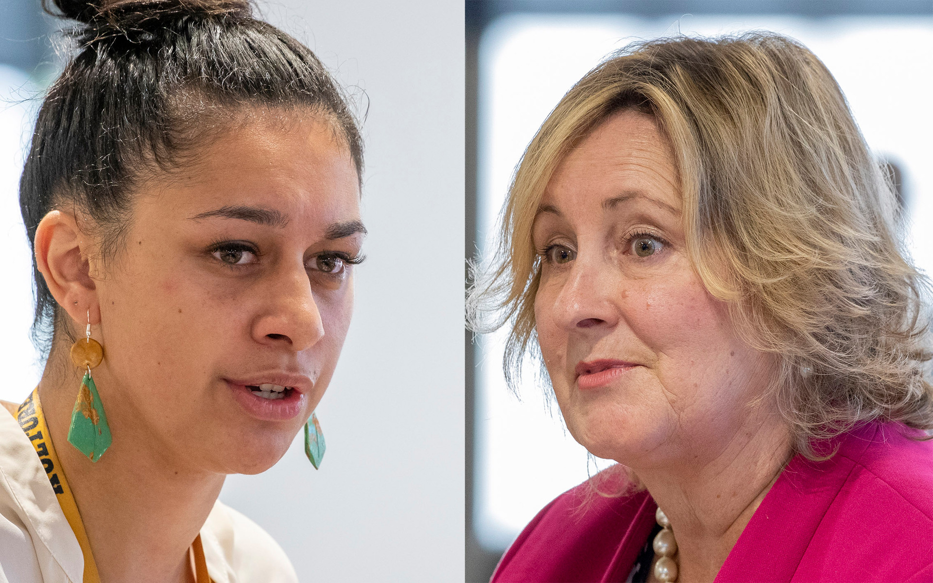 Wellington City councillor Tamatha Paul and fellow councillor Diane Calvert made headlines in 2020 over a Facebook squabble. Photo / Mark Mitchell