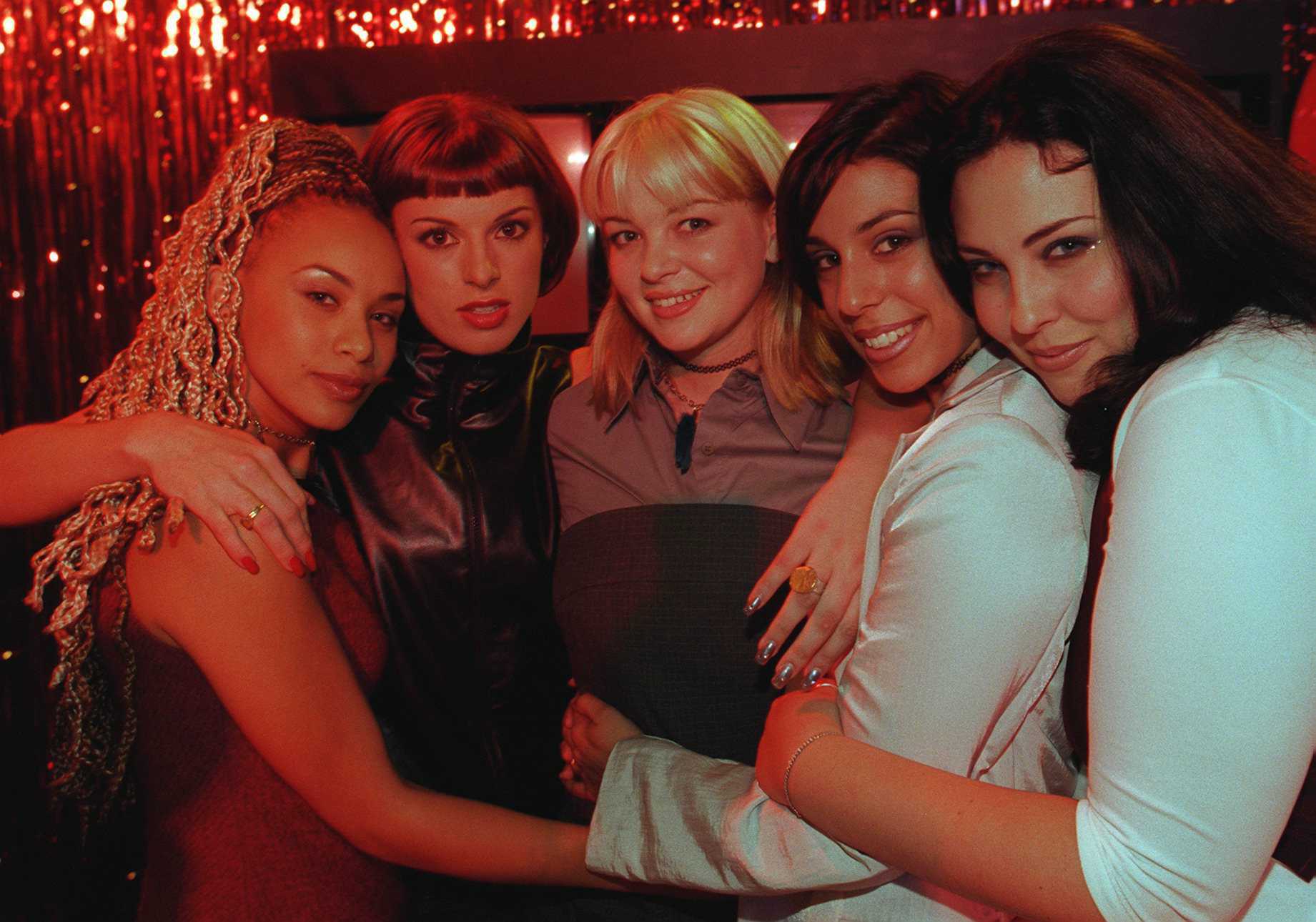 Rumour has it that members of Truebliss will guest star on the new series, starting Monday on TVNZ 2. From left: Megan Cassie, Carly Binding, Keri Harper, Erika Takacs and Joe Cotton. Photo / NZH