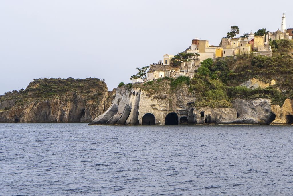 Drugs were found hidden inside a sea cave on the island of Ponza. Photo / Getty Images