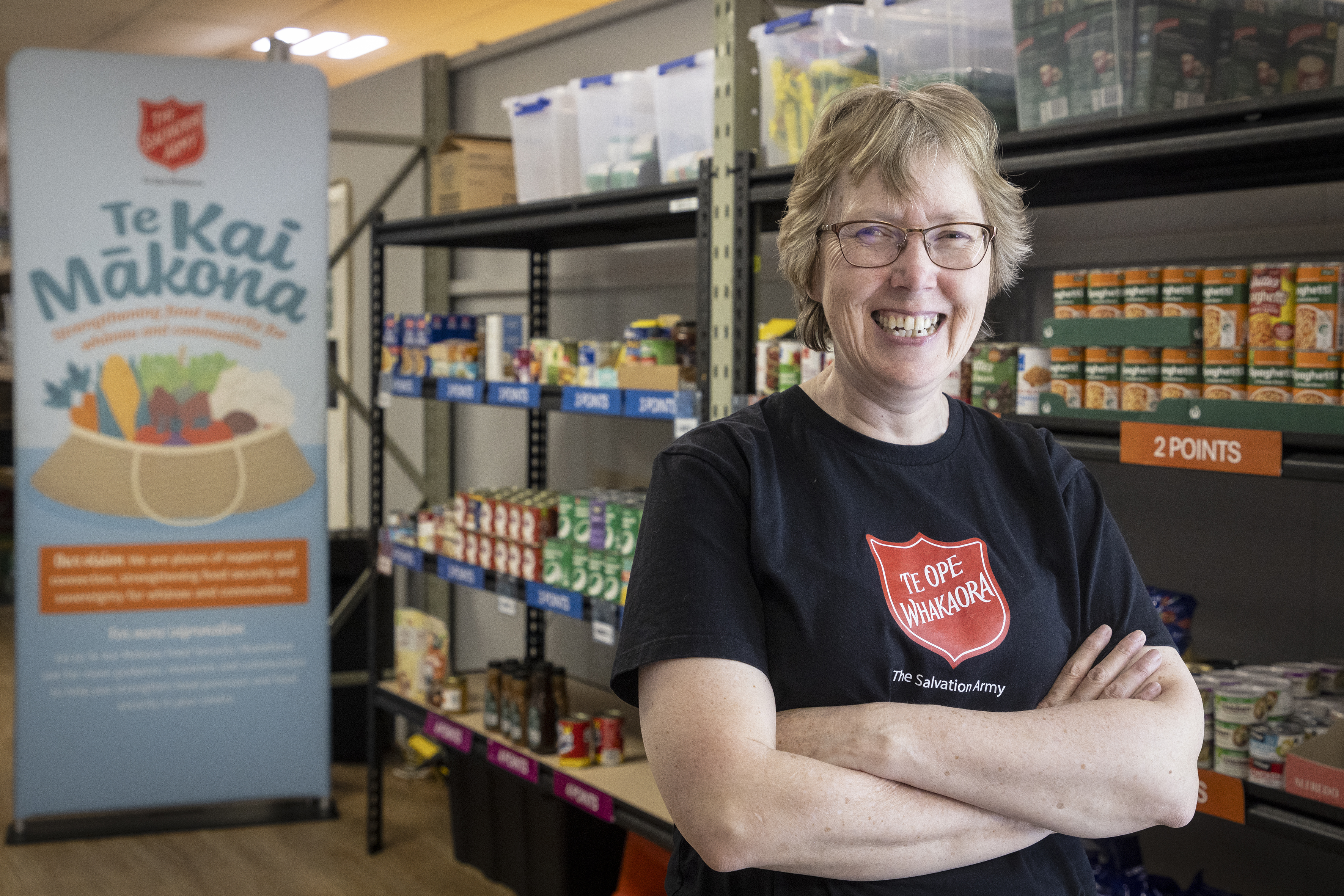 The Rotorua Daily Post Salvation Army Christmas appeal needs your help. Pictured is community ministries food security co-ordinator Tracey Ball. Photo / Andrew Warner