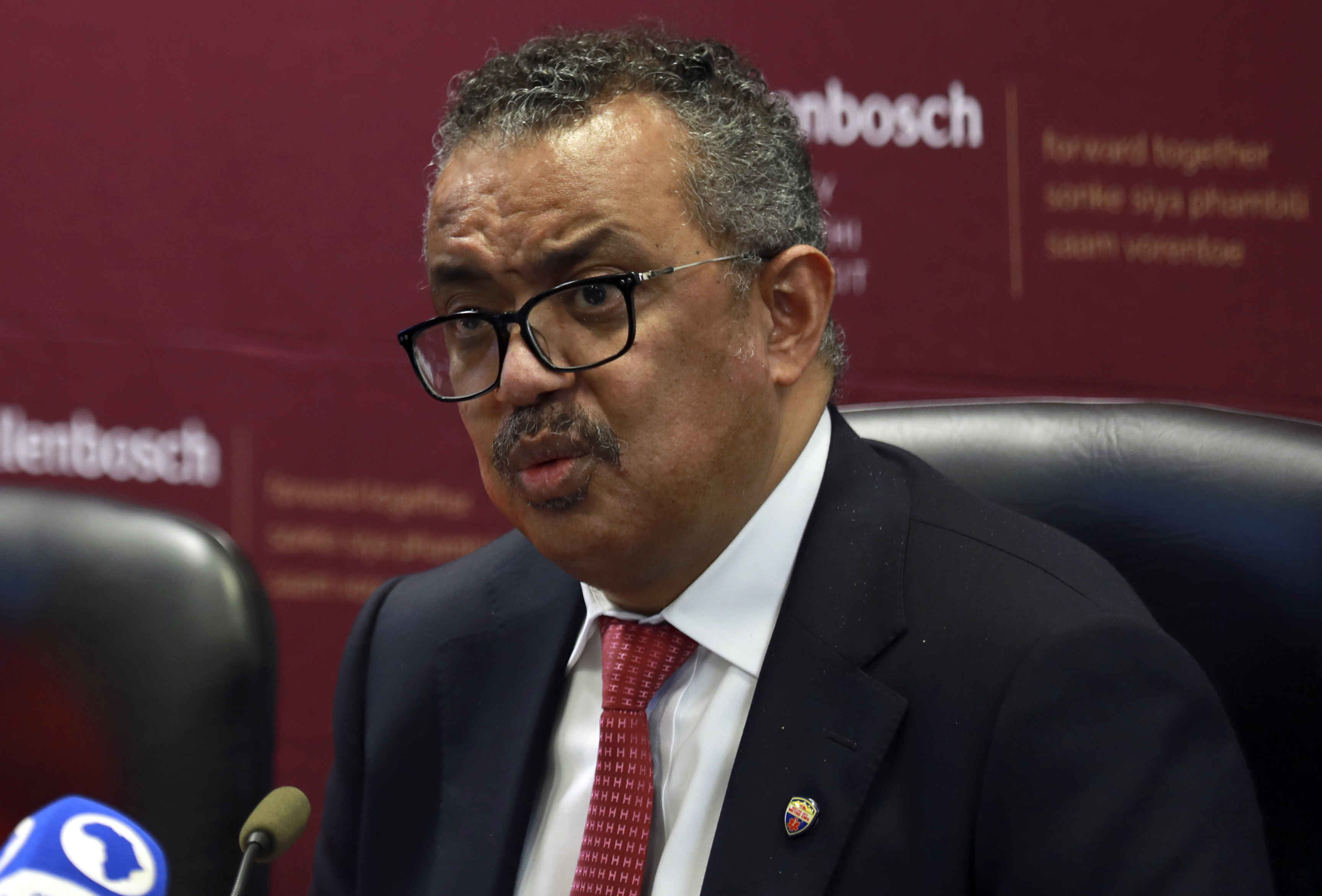 Who chief Dr Tedros Adhanom Ghebreyesus said it was likely about 20 million people had died from Covid-19. Photo / AP
