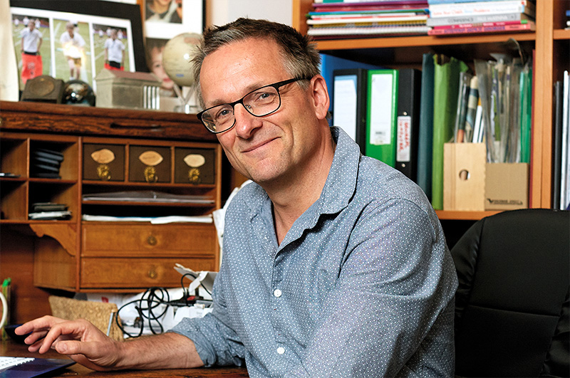 Sweet tooth: Michael Mosley says he struggles to keep his weight down. Photo / Getty Images