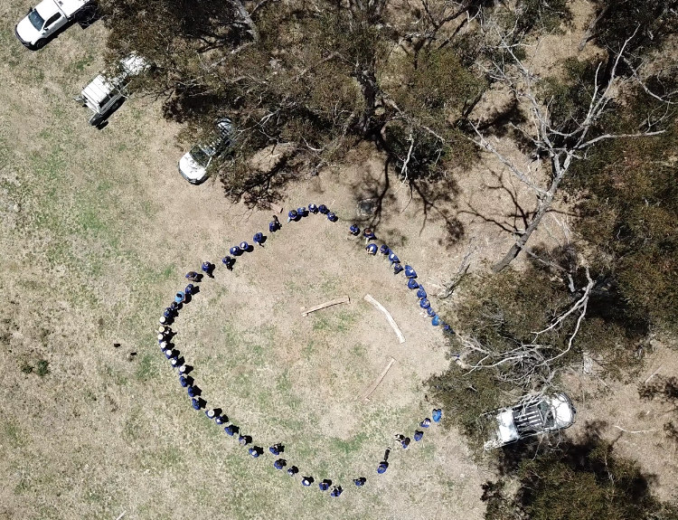 A core activity at BackTrack is Circle of Courage, centring around the four growth needs of all young people - belonging, mastery, independence and generosity. Photo / BackTrack