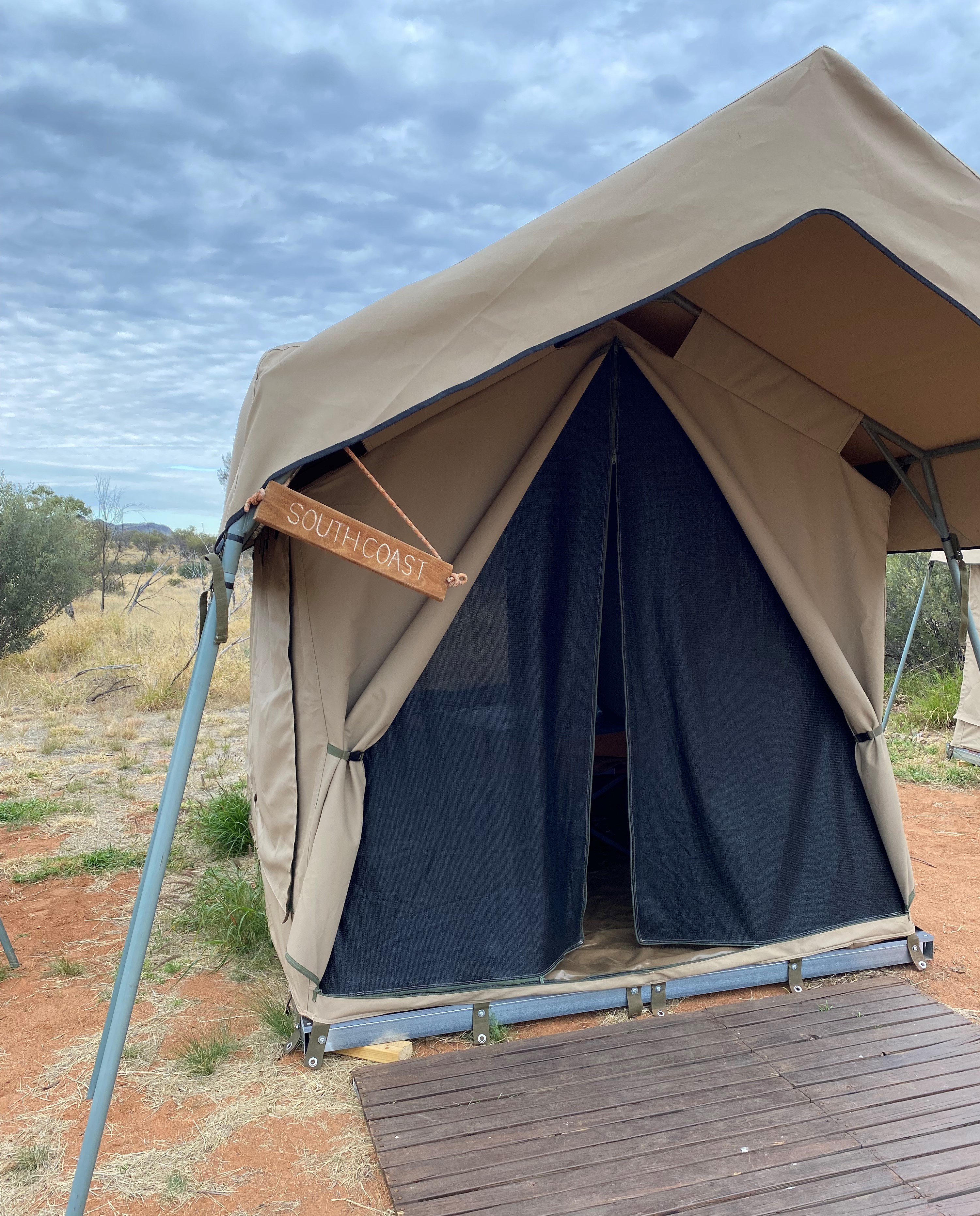 World Expeditions' eco-comfort camps are both sympathetic to the environment and stylish. Photo / Anna Sarjeant