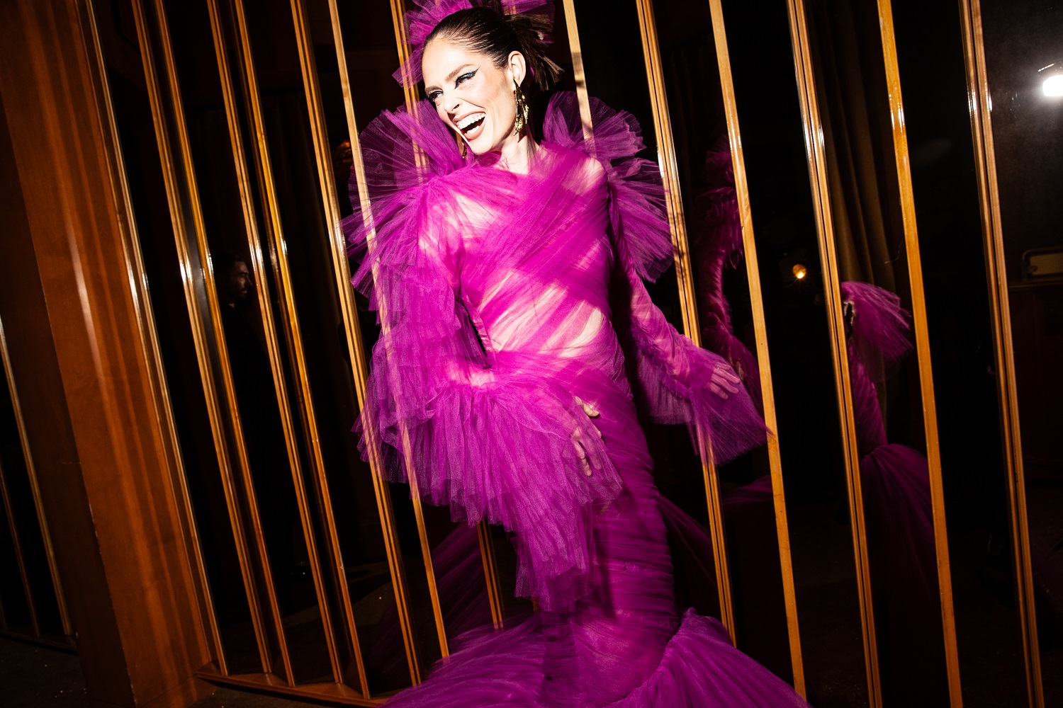 Coco Rocha attends an after-party at The Boom Boom Room at The Standard Hotel in New York. Photo / Getty Images