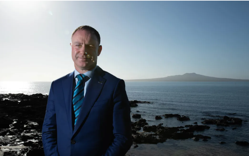 Climate Change Minister Simon Watts has released the Government's final Emissions Reduction Plan. Photo / RNZ, Cole Eastham-Farrelly