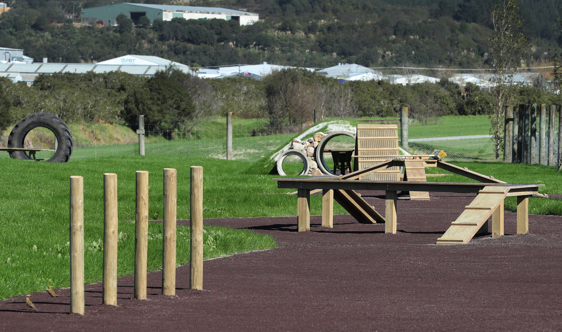 All the equipment on the dog agility course has been replaced as part of upgrades to the Whangārei dog park. Photo/John Stone