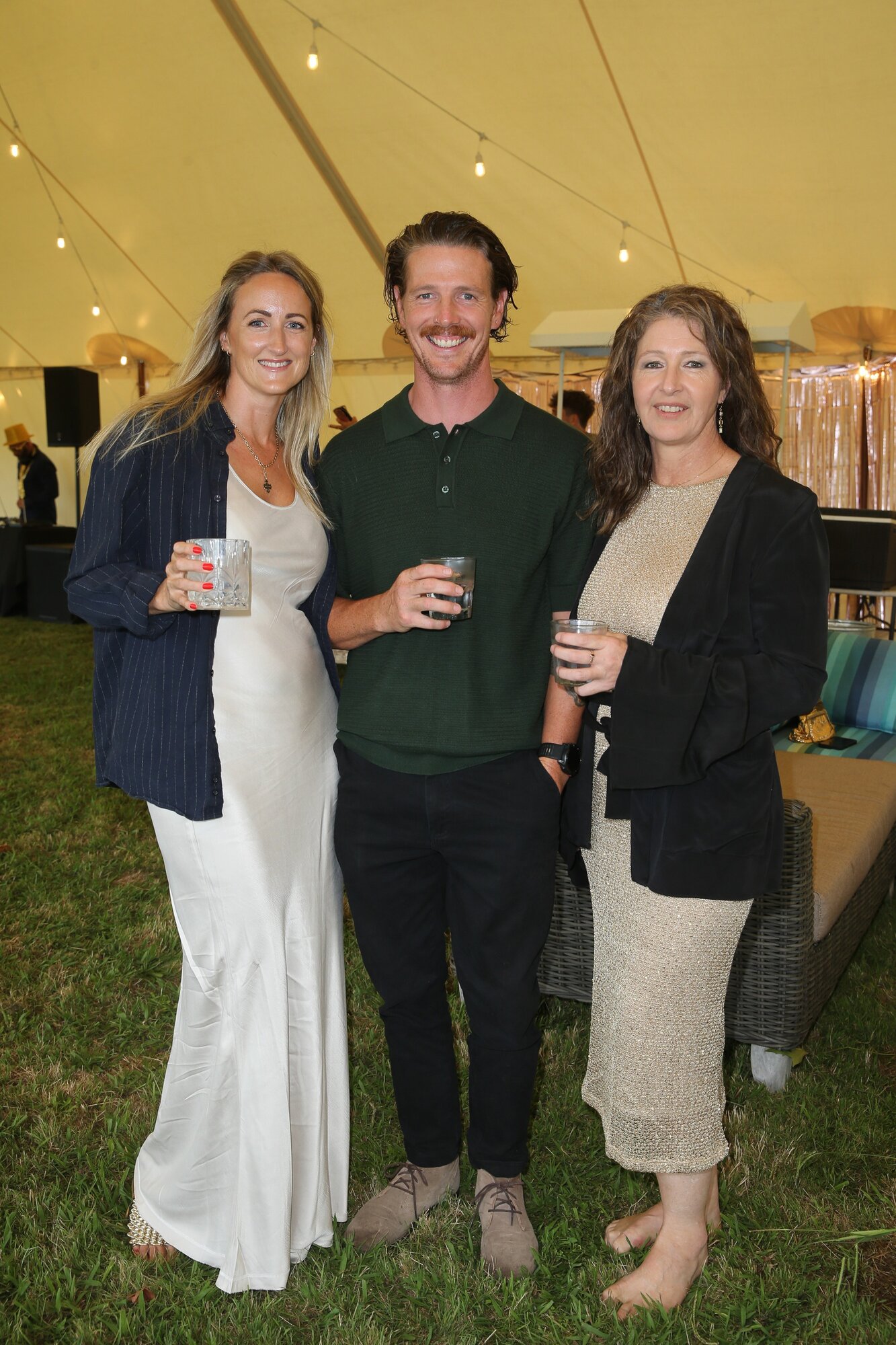 Acacia, James and Kelly Nightingale. Photo / Norrie Montgomery