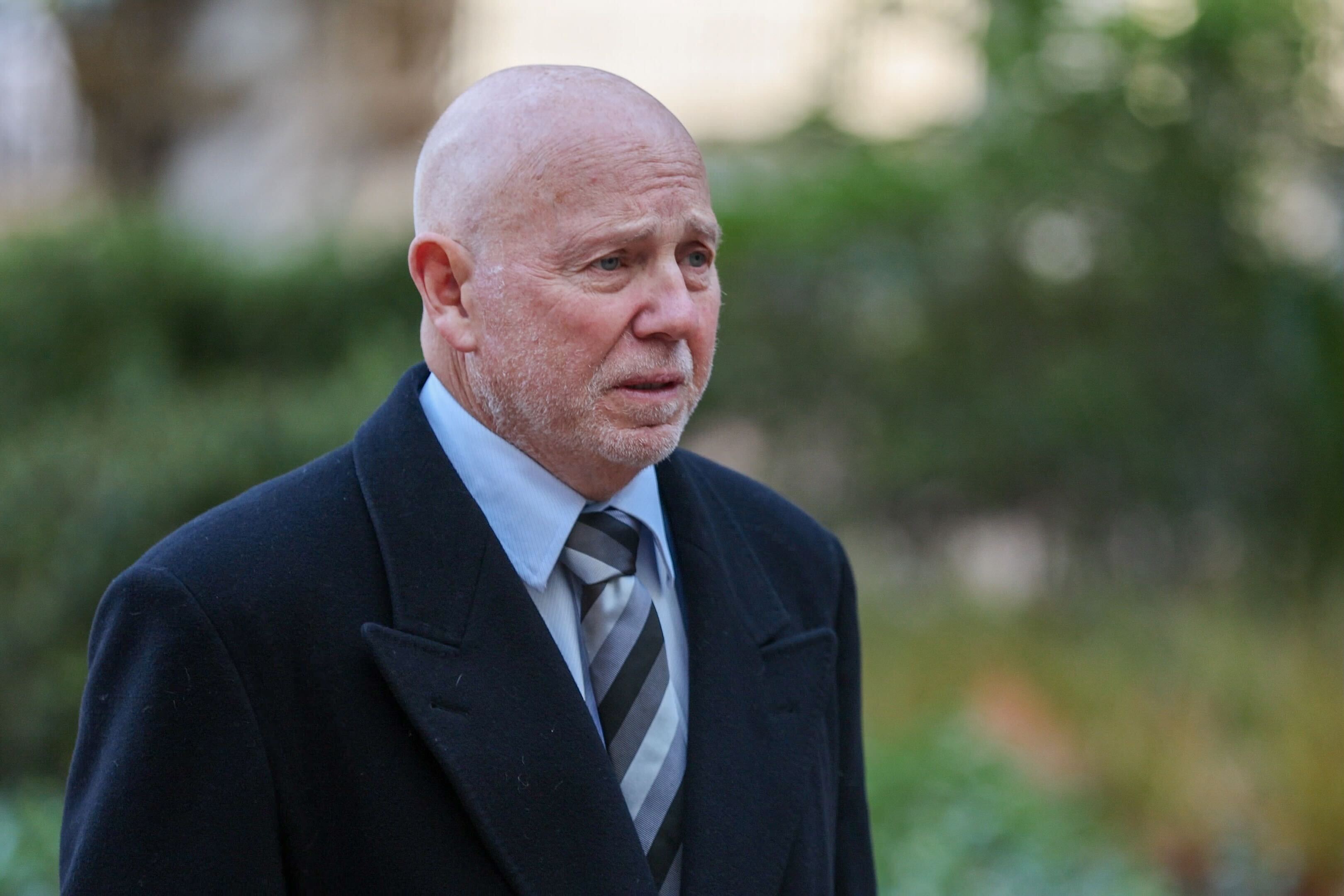 Philip Polkinghorne arrives at the High Court in Auckland. Photo / Michael Craig